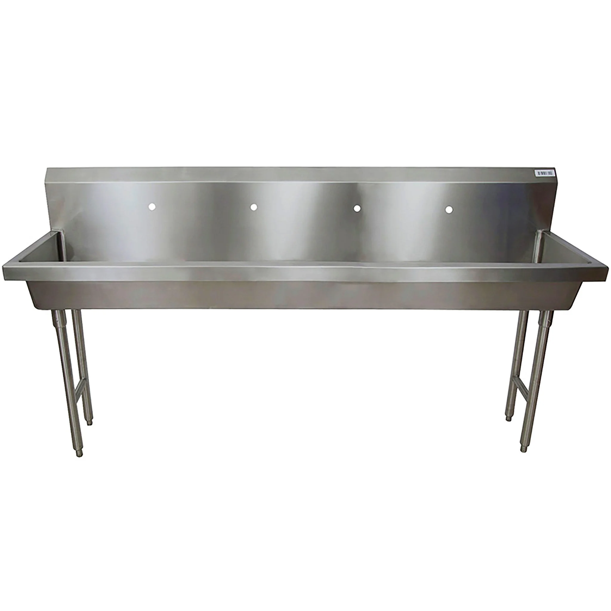 BK Resources MSHS Series Free Standing Multi-Station Hand Washing Sink - Various Sizes - Image 10