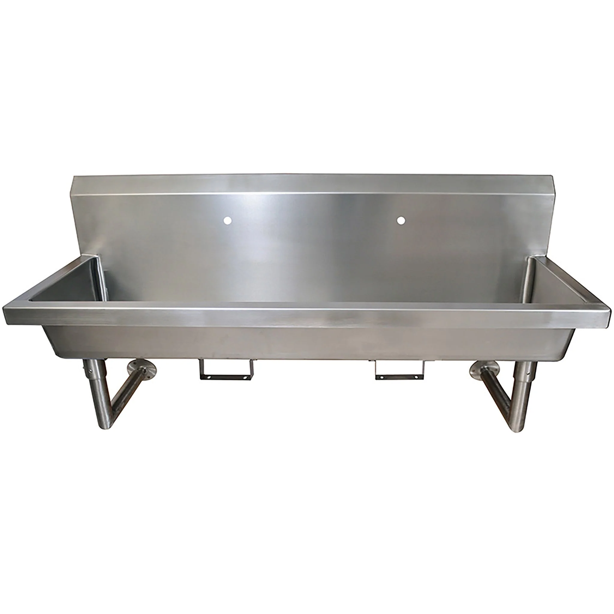 BK Resources MSHS Series Wall Mounted Multi-Station Hand Washing Sink - Various Sizes - Image 6