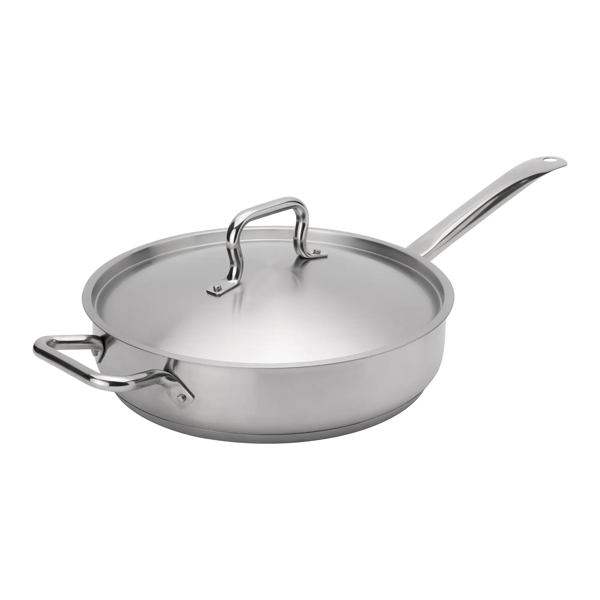 Browne ELEMENTS Stainless Steel Sauté Pan With Cover - Various Sizes