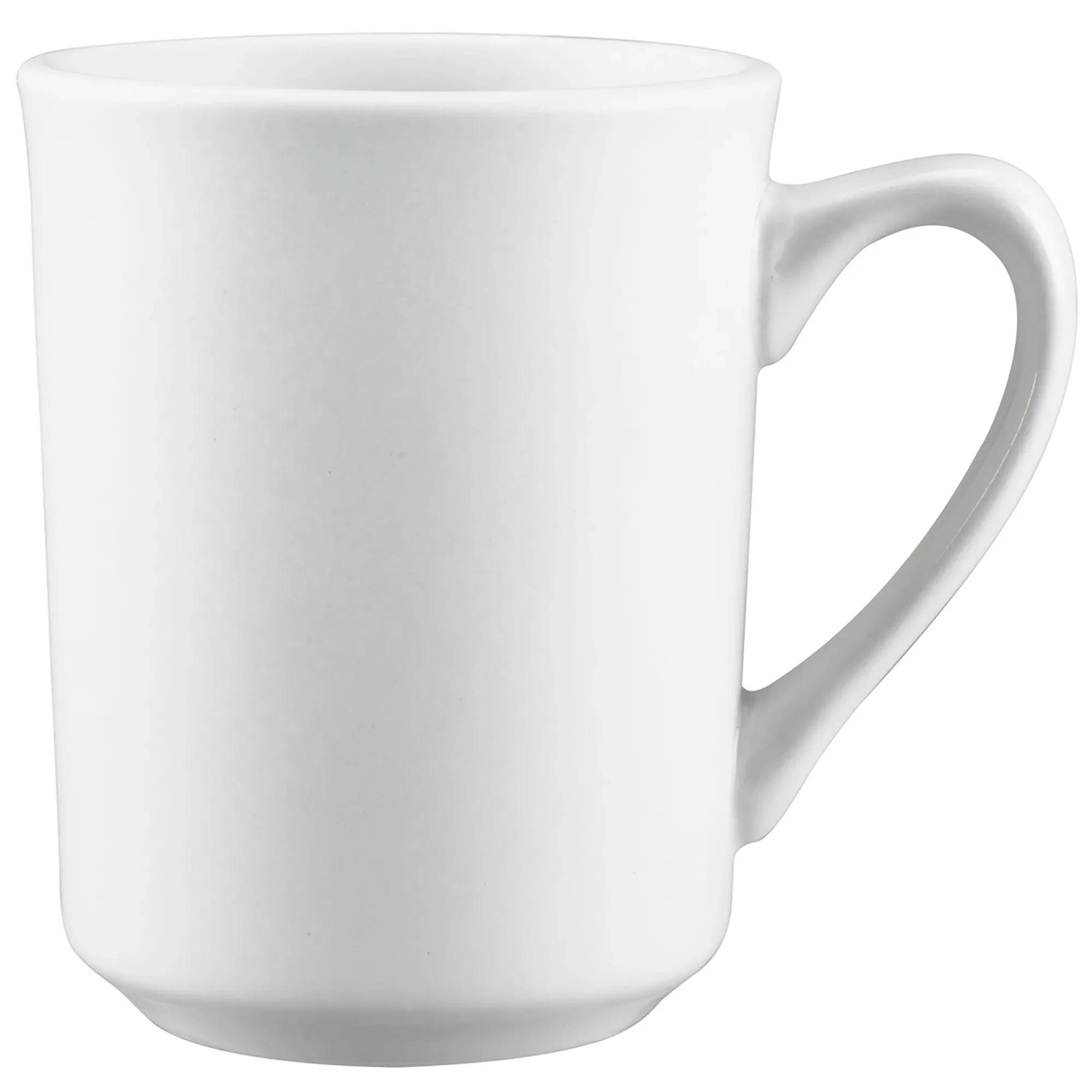Browne PALM White Porcelain Stackable Cup (Pack of 12) - Various Sizes - Image 3