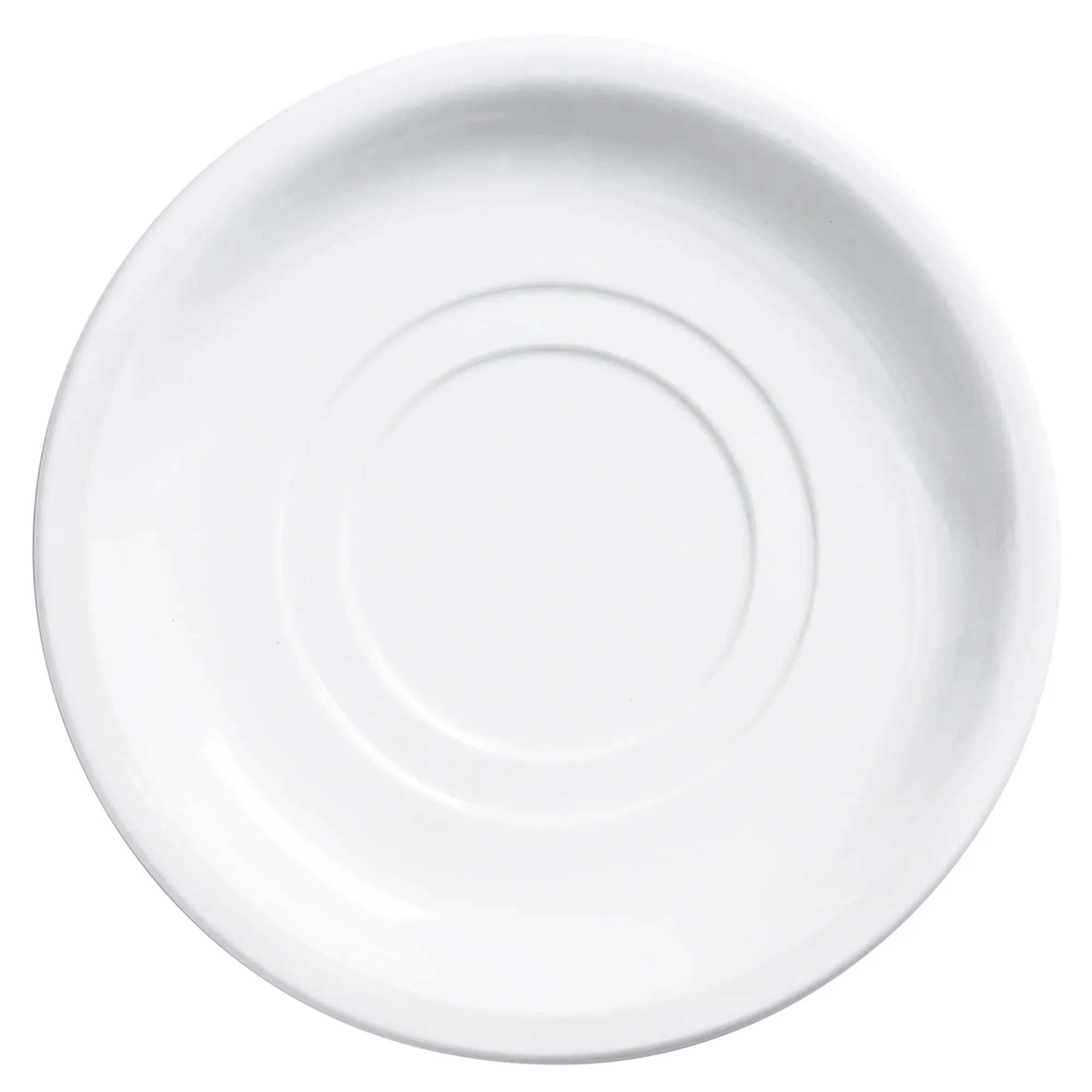 Browne PALM White Porcelain Saucer (Pack of 12) - Various Sizes - Image 3
