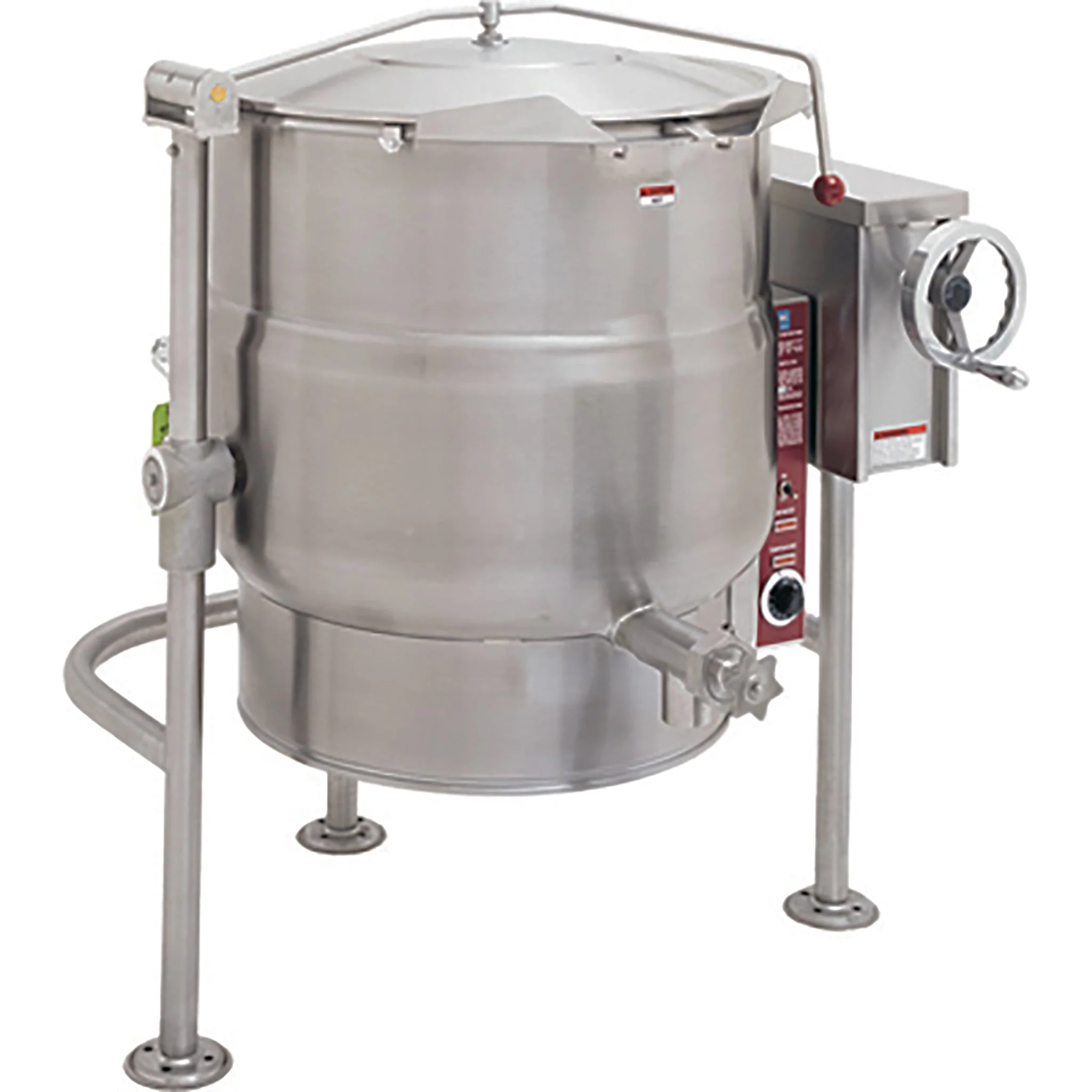 Crown ELT-40 Electric Tilting Steam Kettle - 40 Gallon Capacity