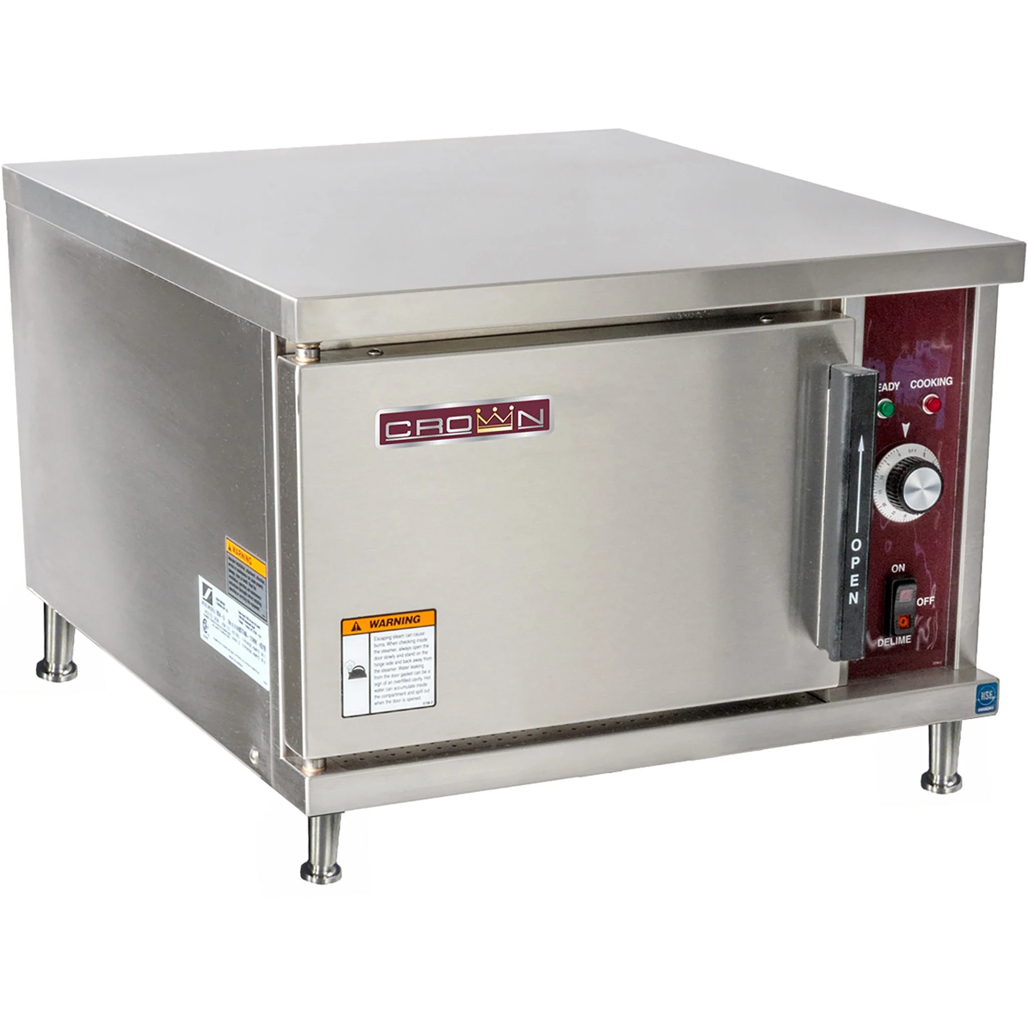 Crown SX-3 Electric Counter Top Steaming Cabinet - 3 Pan Capacity