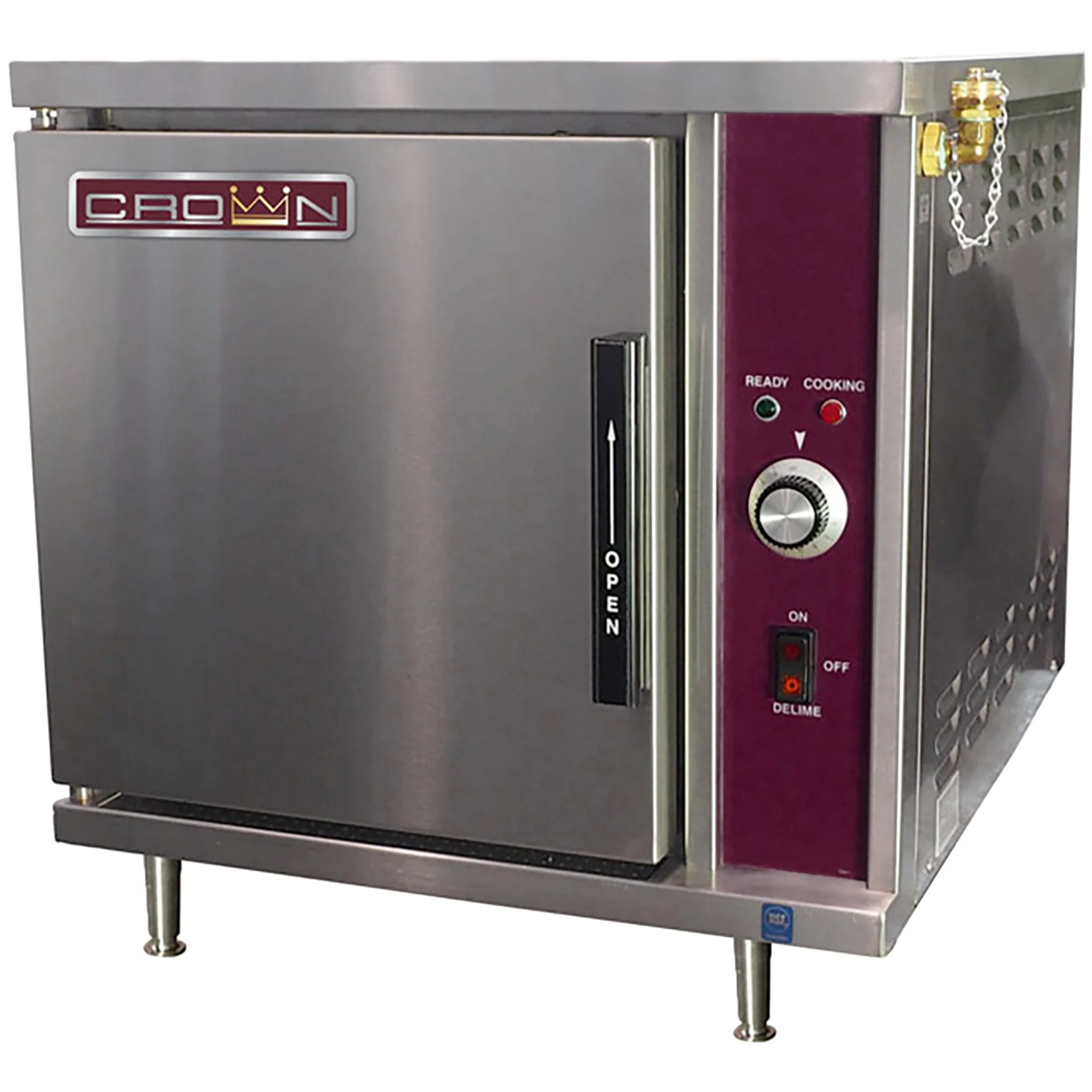 Crown SX-5 Electric Counter Top Steaming Cabinet - 5 Pan Capacity