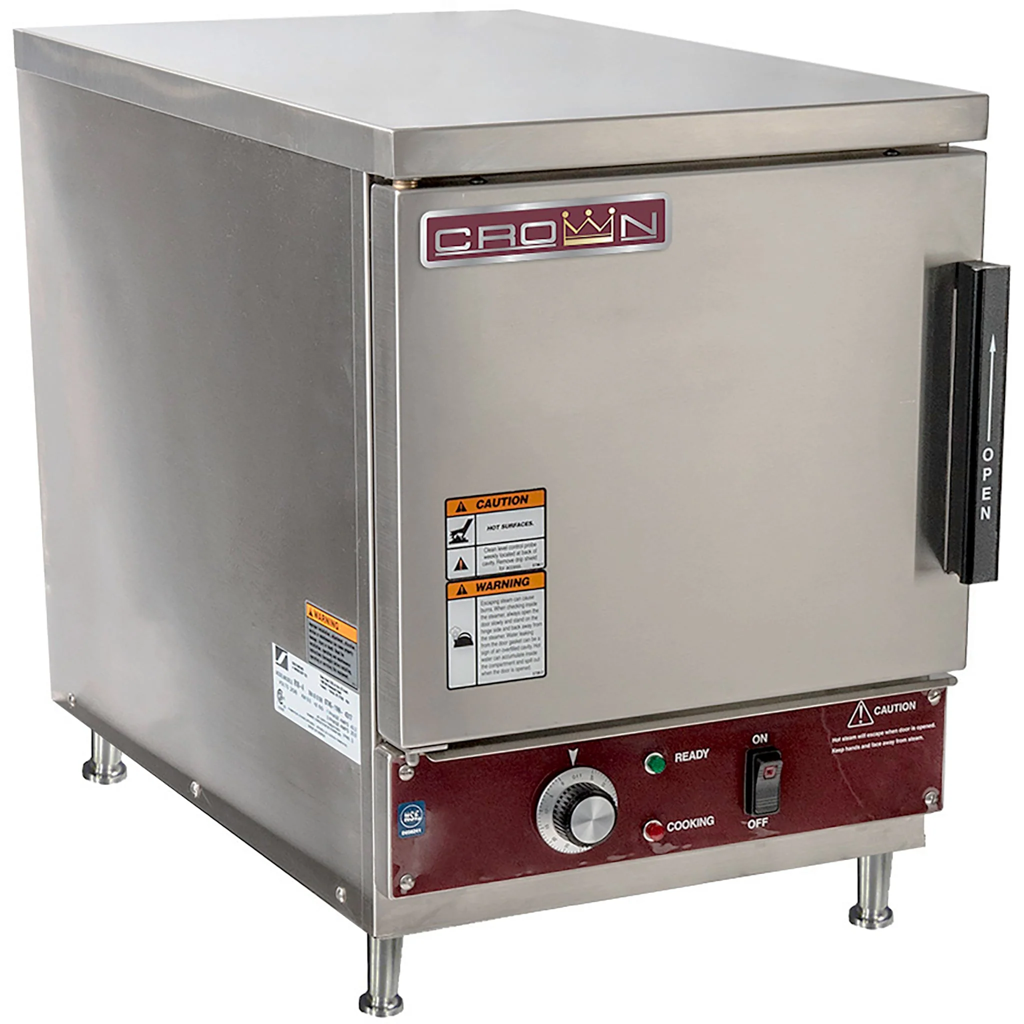 Crown SXN-4 Electric Counter Top Steaming Cabinet - 4 Pan Capacity