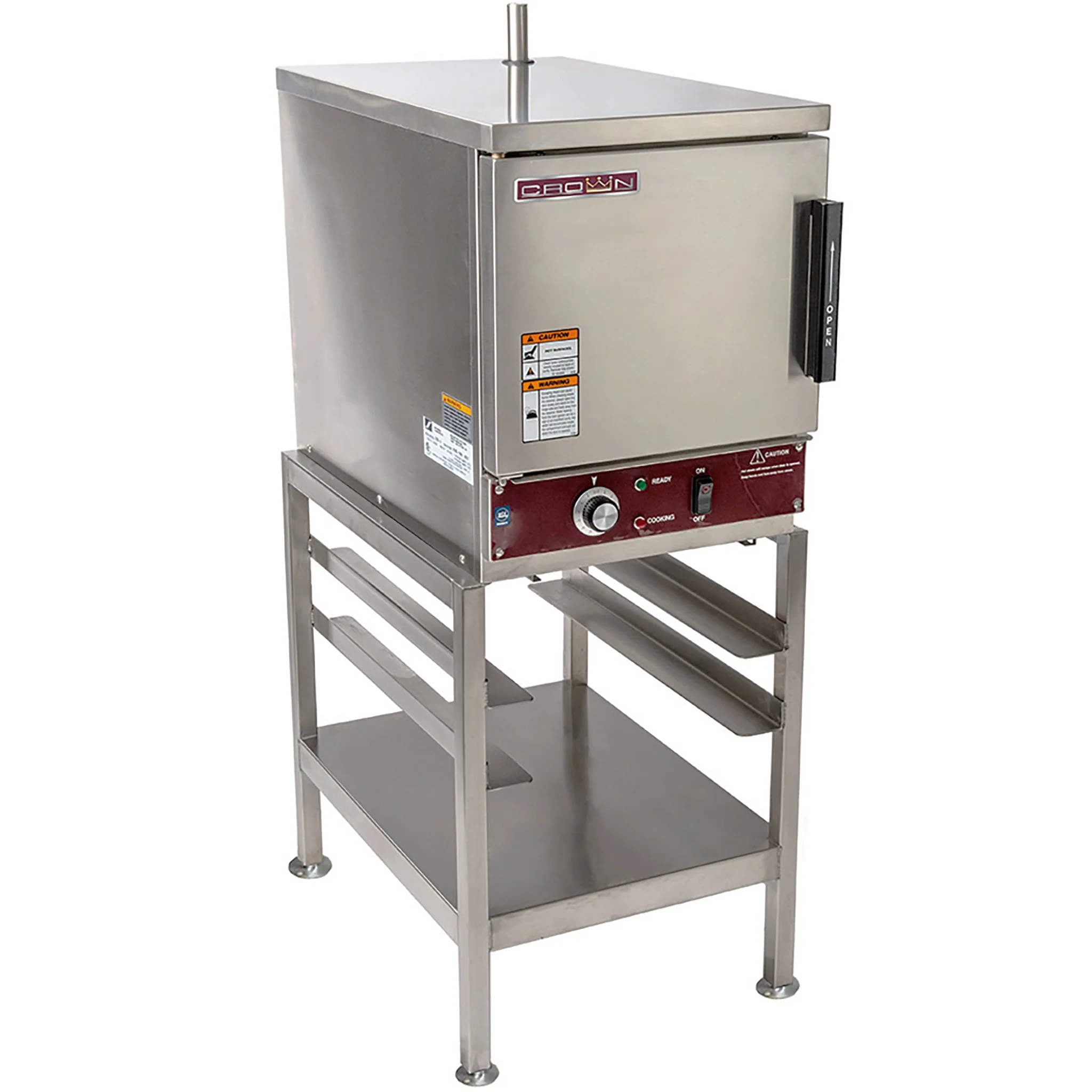 Crown SXN-4 Electric Counter Top Steaming Cabinet - 4 Pan Capacity - Image 2