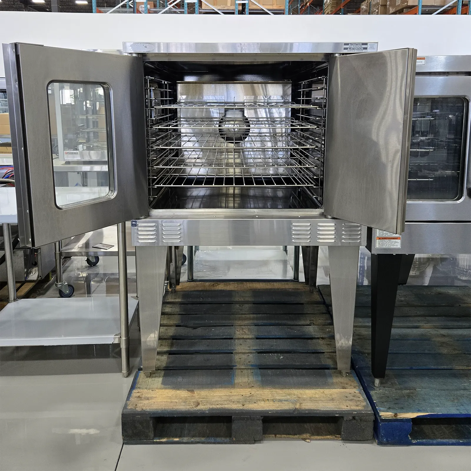 **Certified Used** US Range SUMG-100 Natural Gas Full Size Convection Oven - Image 3