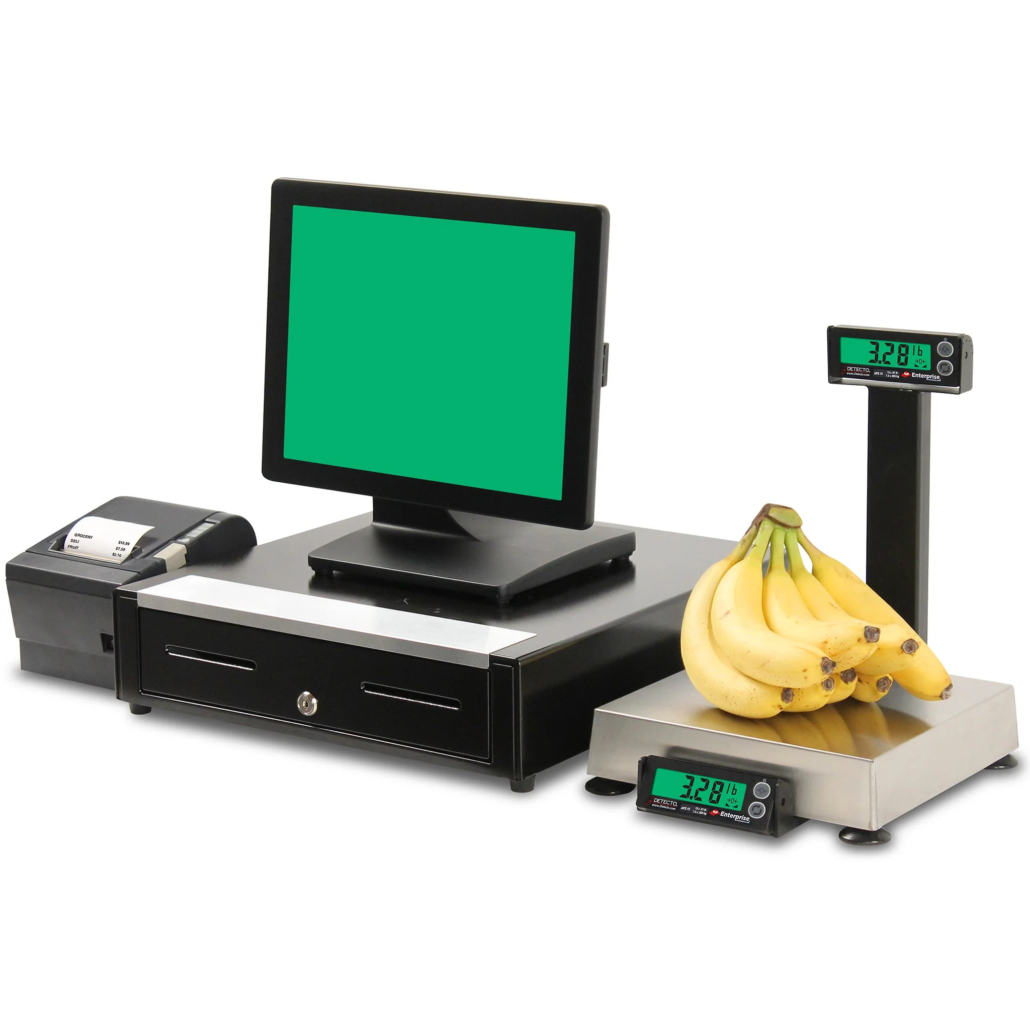 Detecto APS Series Retail POS Scale - 15LB to 250LB Capacity - Image 4