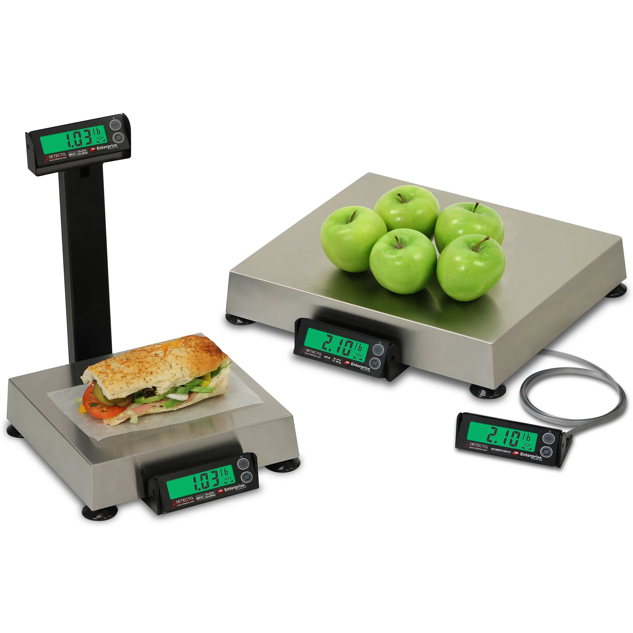 Detecto APS Series Retail POS Scale - 15LB to 250LB Capacity - Image 5