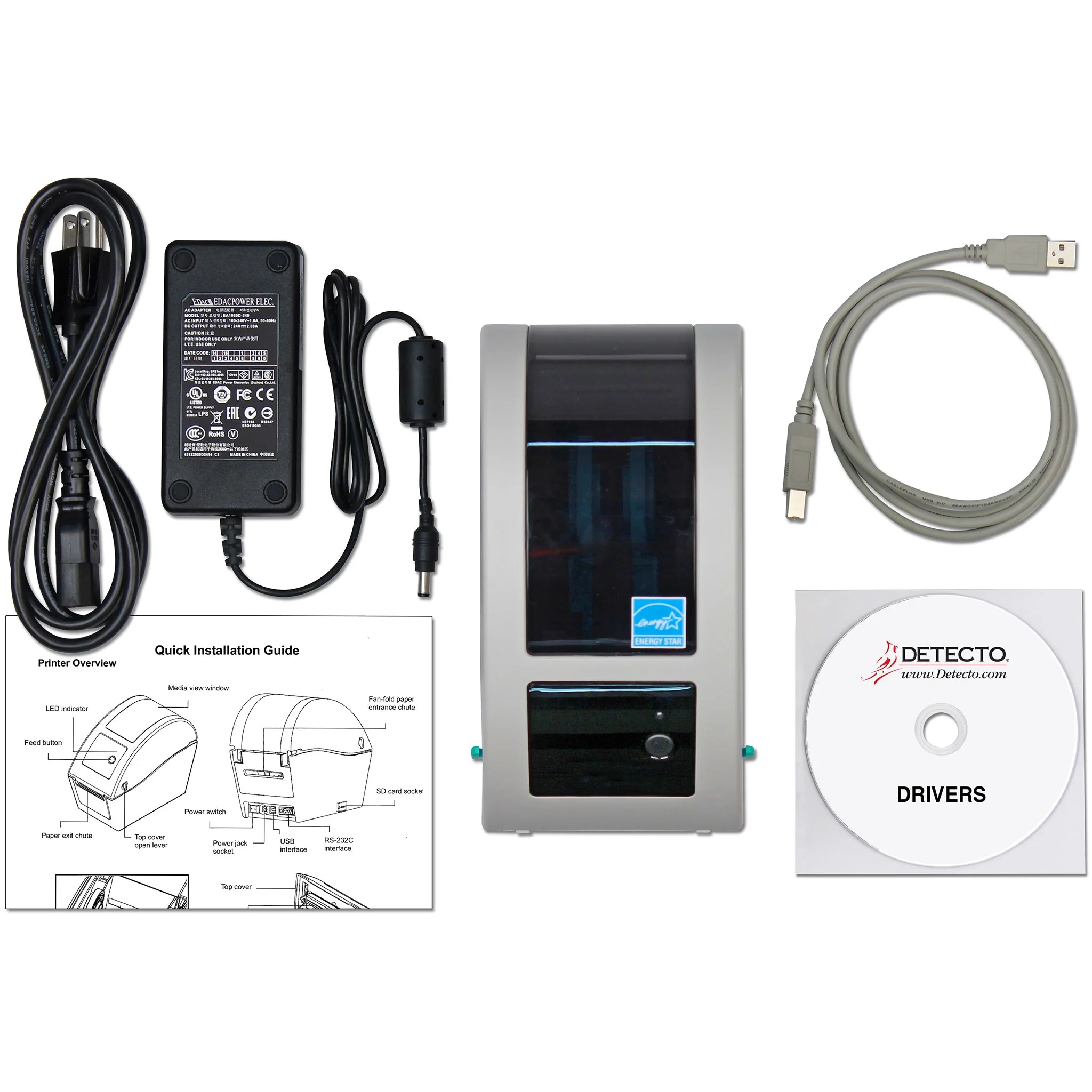 Detecto P225 Thermal Label Printer - D Series Compatible - Image 7