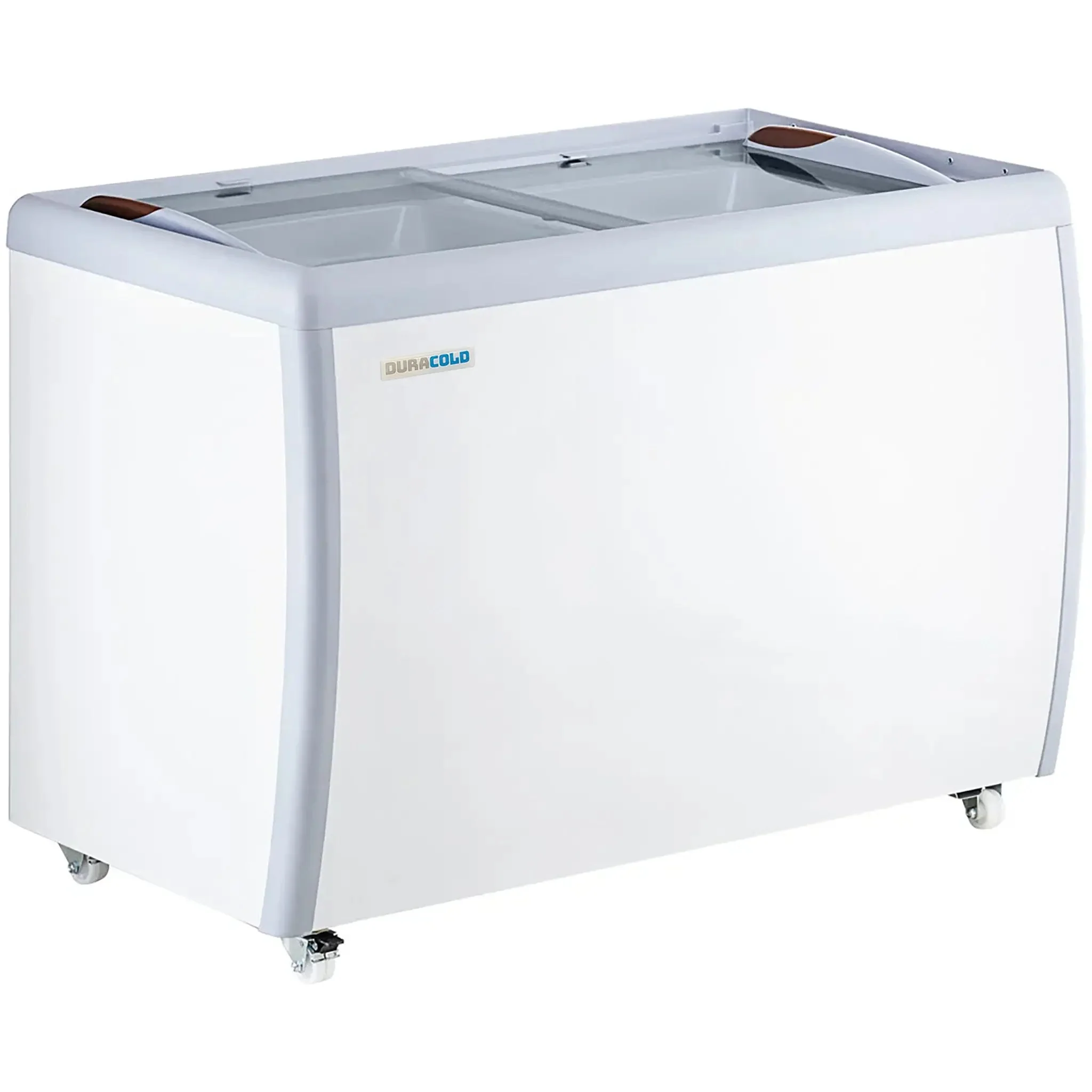 Duracold DIPC-50 Ice Cream Dipping & Gelato Freezer - 8 Tub/9 Pan Capacity, With or Without Sneeze Guard - Image 2