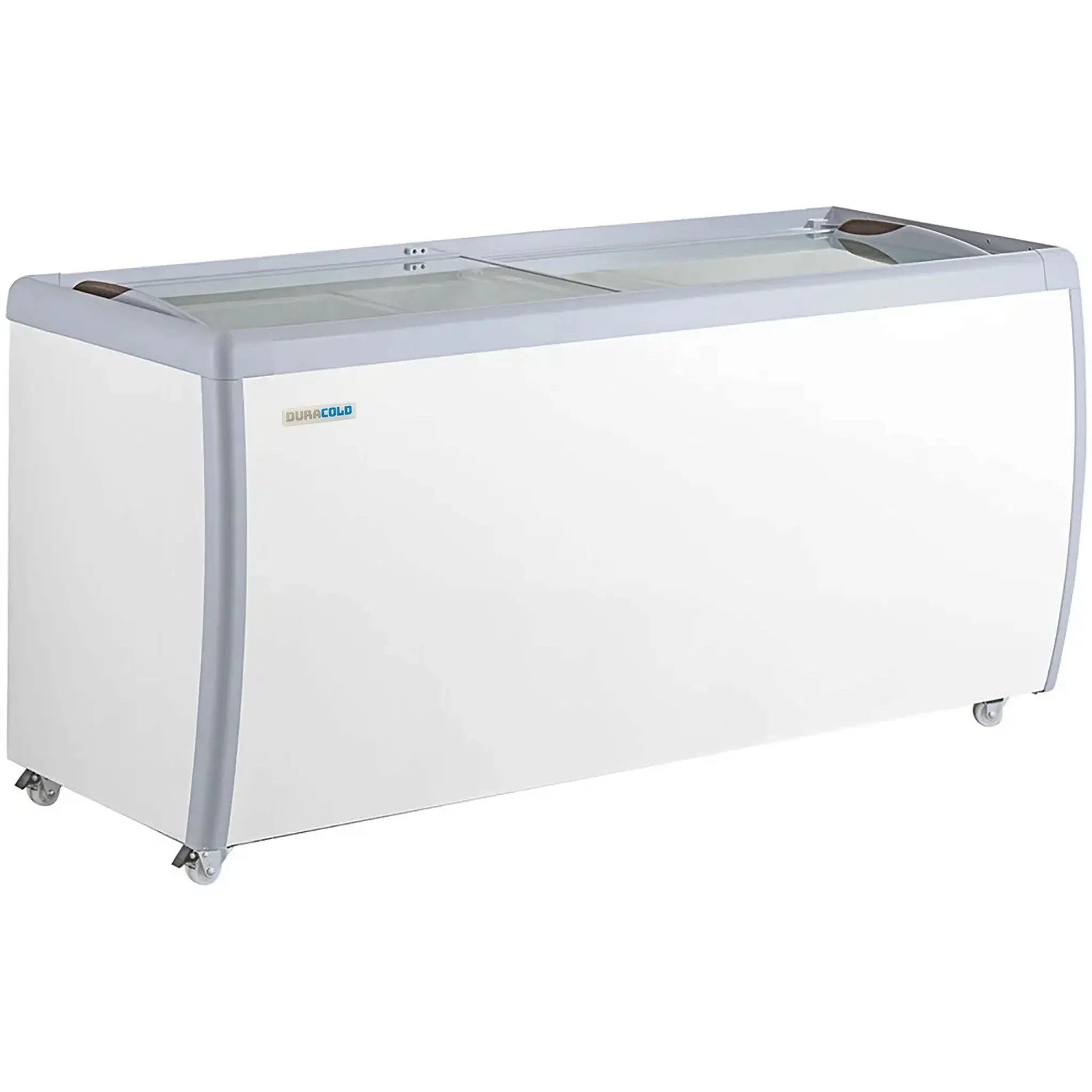 Duracold DIPC-60 Ice Cream Dipping & Gelato Freezer - 10 Tub/9 Pan Capacity, With or Without Sneeze Guard - Image 2