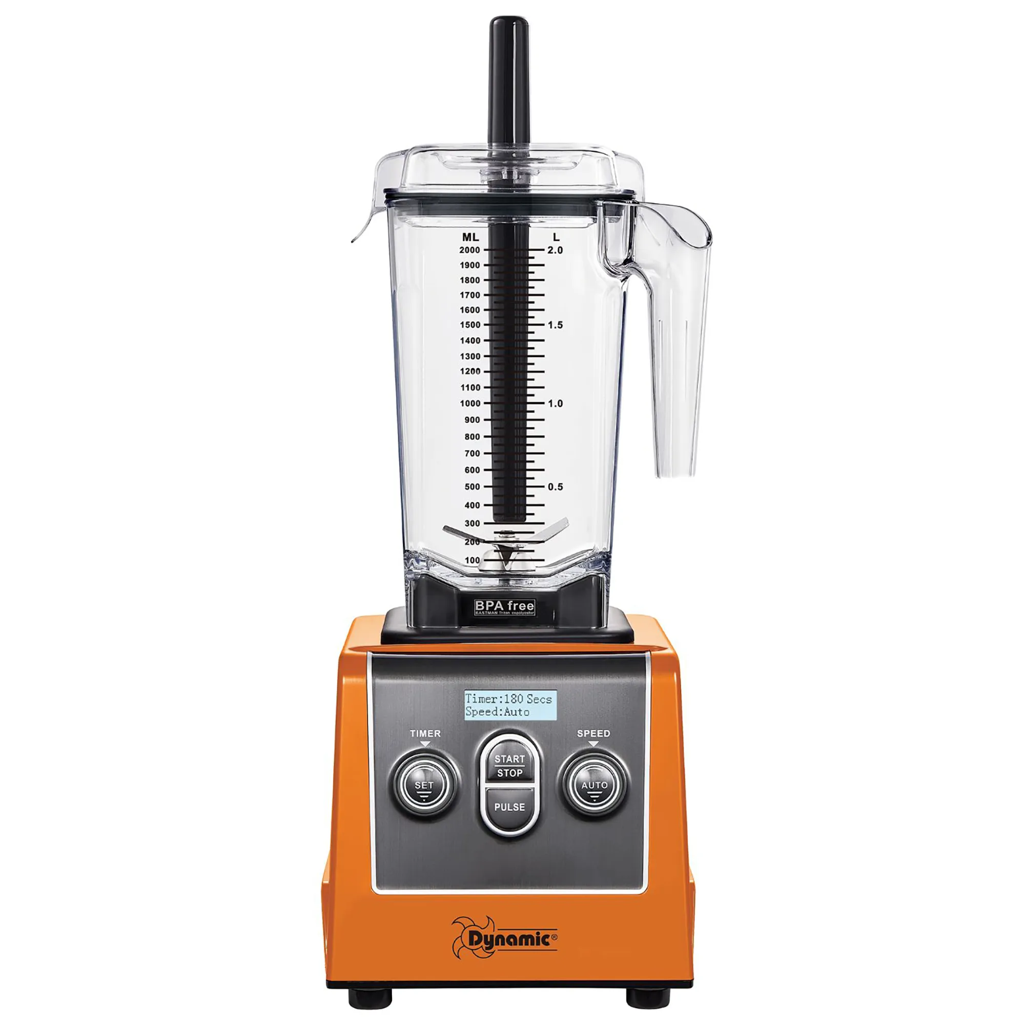 Dynamic BlendPro 3 Commercial Blender with Touchpad Controls - 68 Oz/2L Capacity, 3 HP