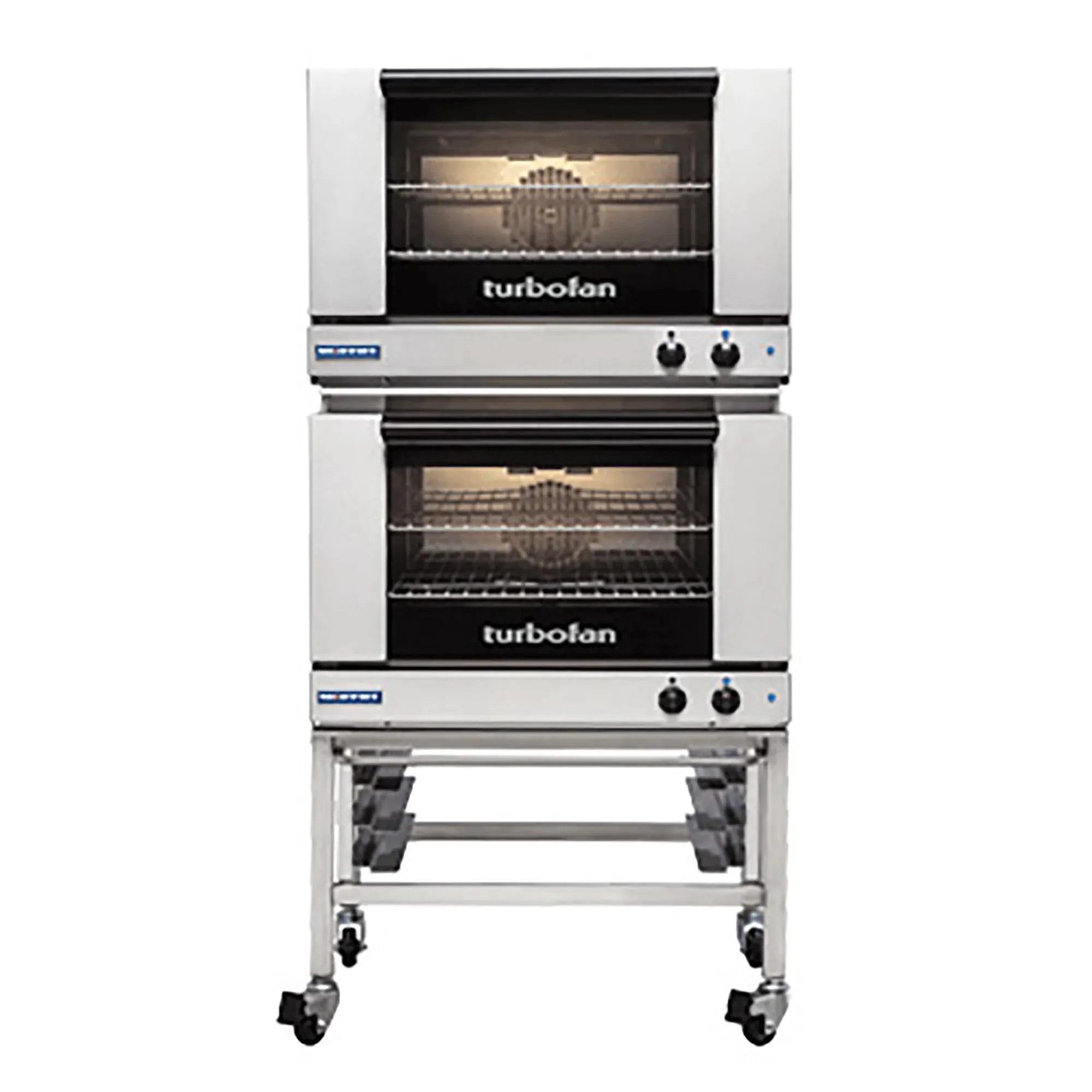 TurboFan E27 Series Electric Counter Top Convection Oven - 208V, Fits 2 or 3 Full Size Sheet Pans - Various Configurations - Image 3