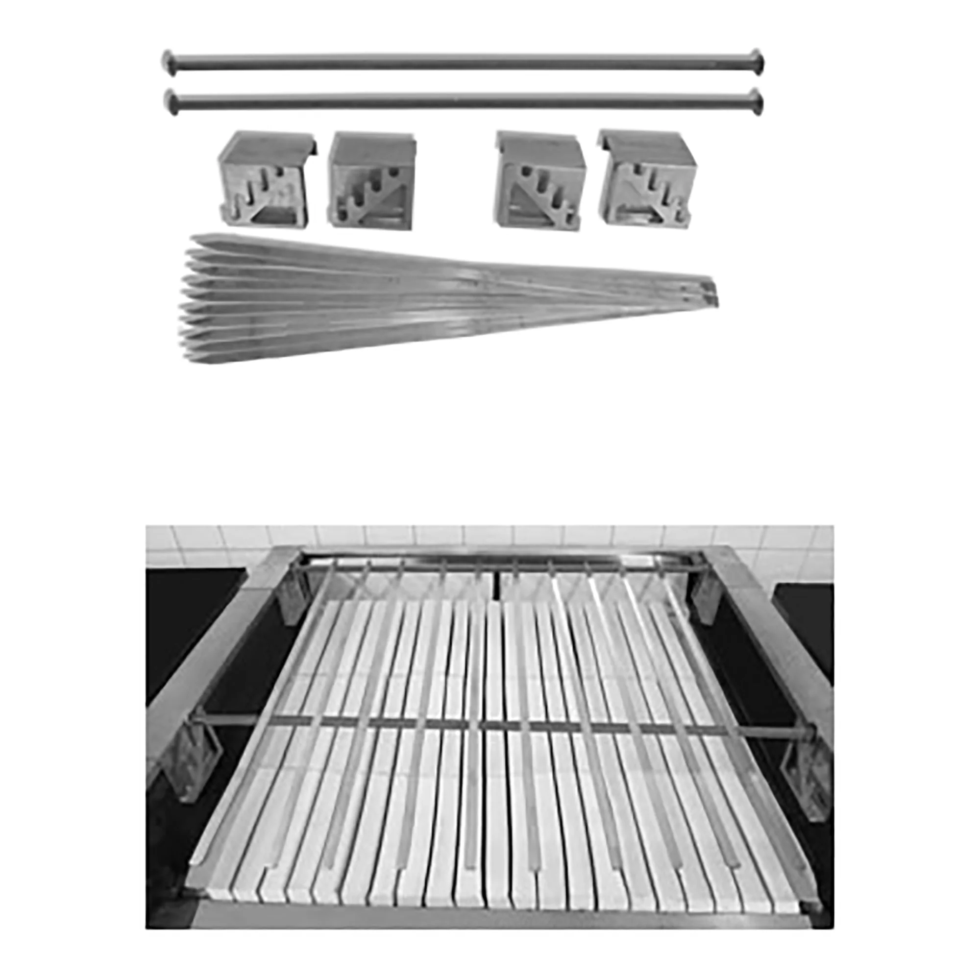 Emberglo 4508-52 Kabob Broiler Conversion Kit for 31-41 Series Broiler