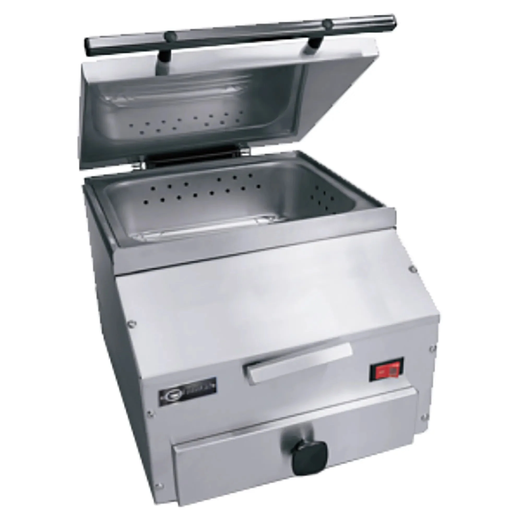 Emberglo ES5 Series Self-Contained Counter Top Steamer - 1500W, Various Options - Image 2