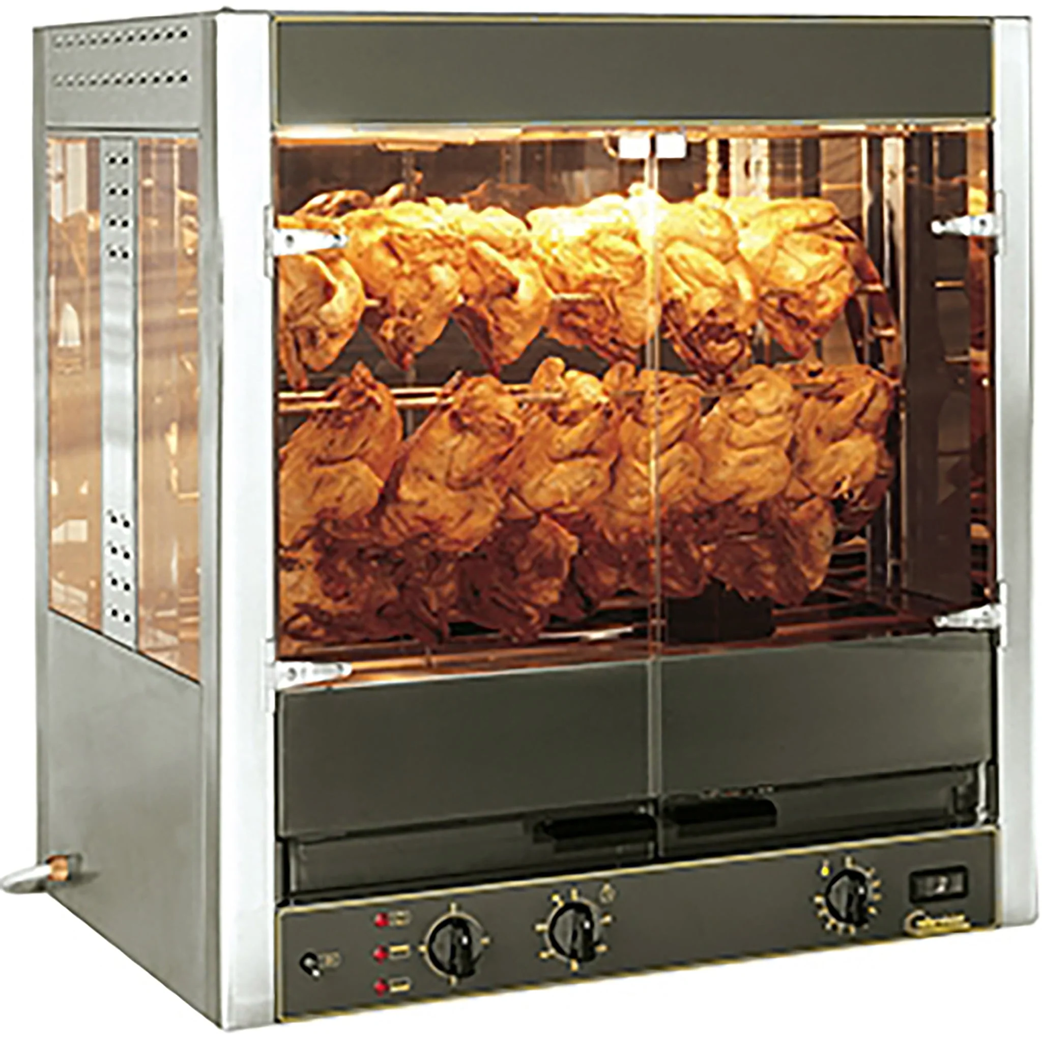 Equipex RBE-25 Electric Chicken Rotisserie - 16 to 25 Bird Capacity, Three Phase