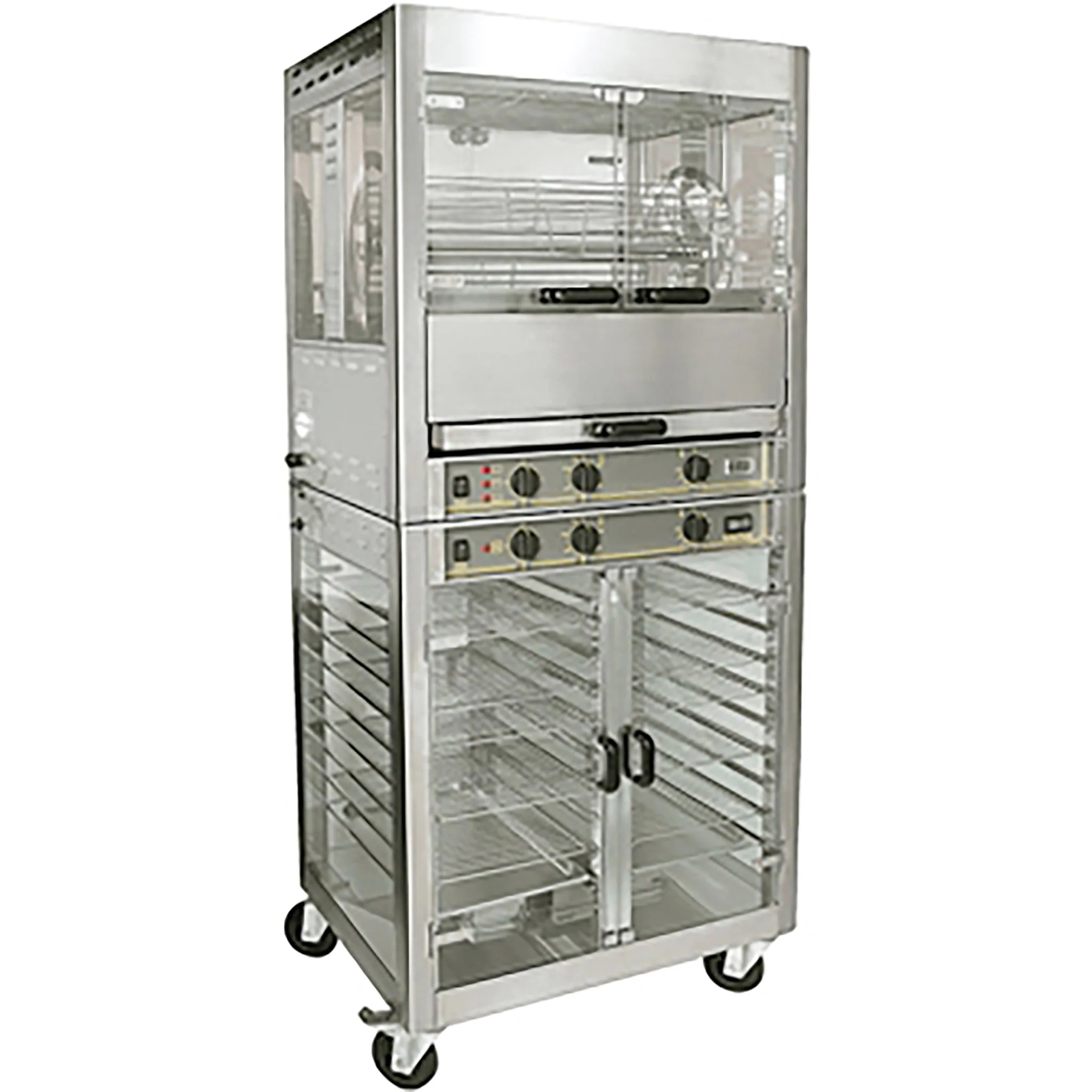 Equipex RBE-25 Electric Chicken Rotisserie - 16 to 25 Bird Capacity, Three Phase - Image 2