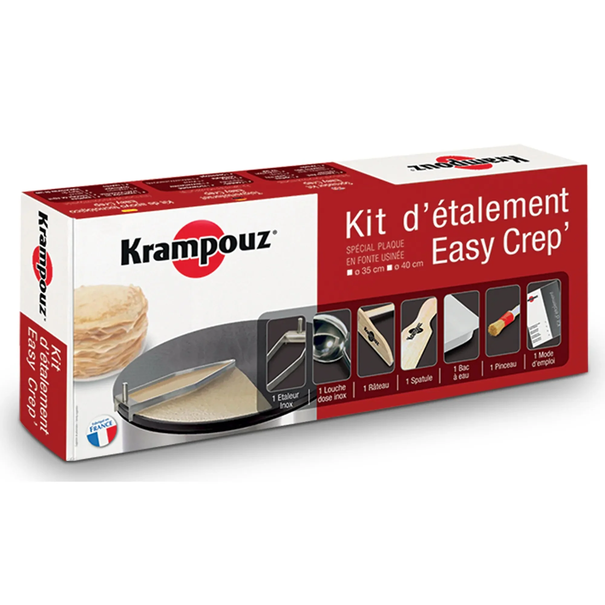 Eurodib Krampouz AKE84 Spreading Kit for Crepe Makers