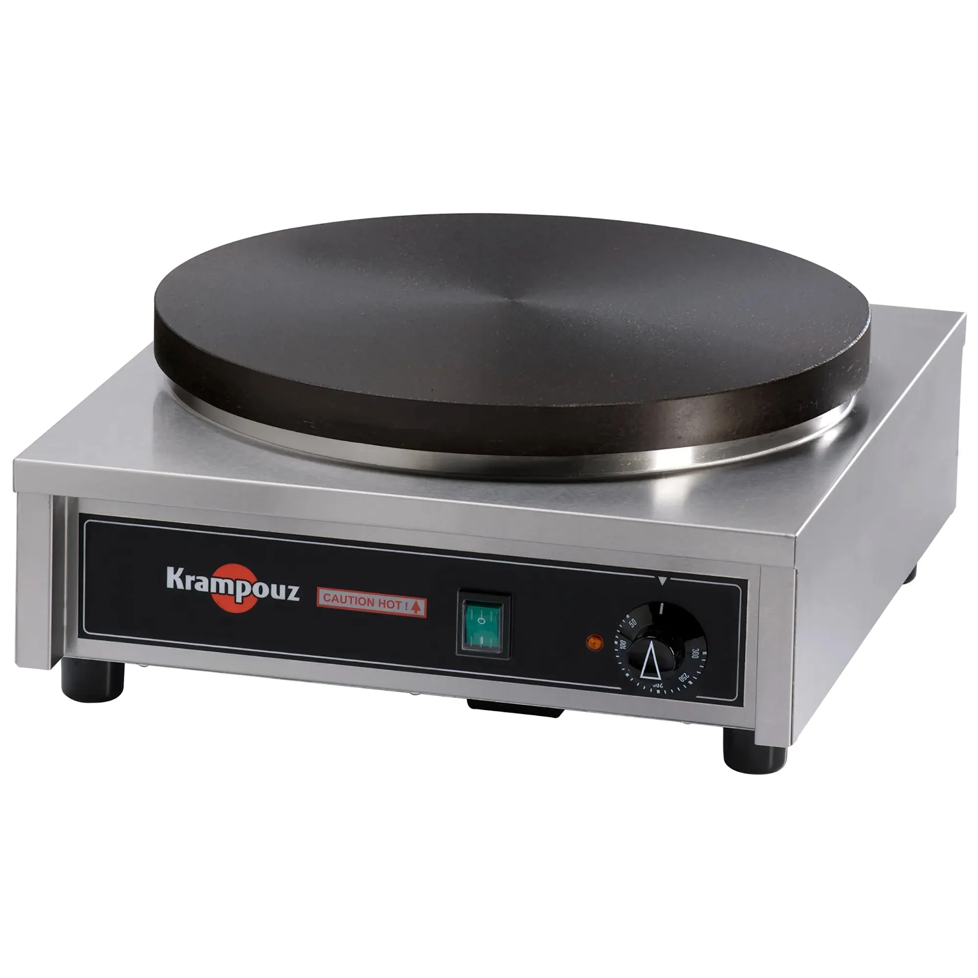 Eurodib CECIF4 Krampouz Electric Deluxe 15.75" Crepe Maker - 208-240V, 3600W