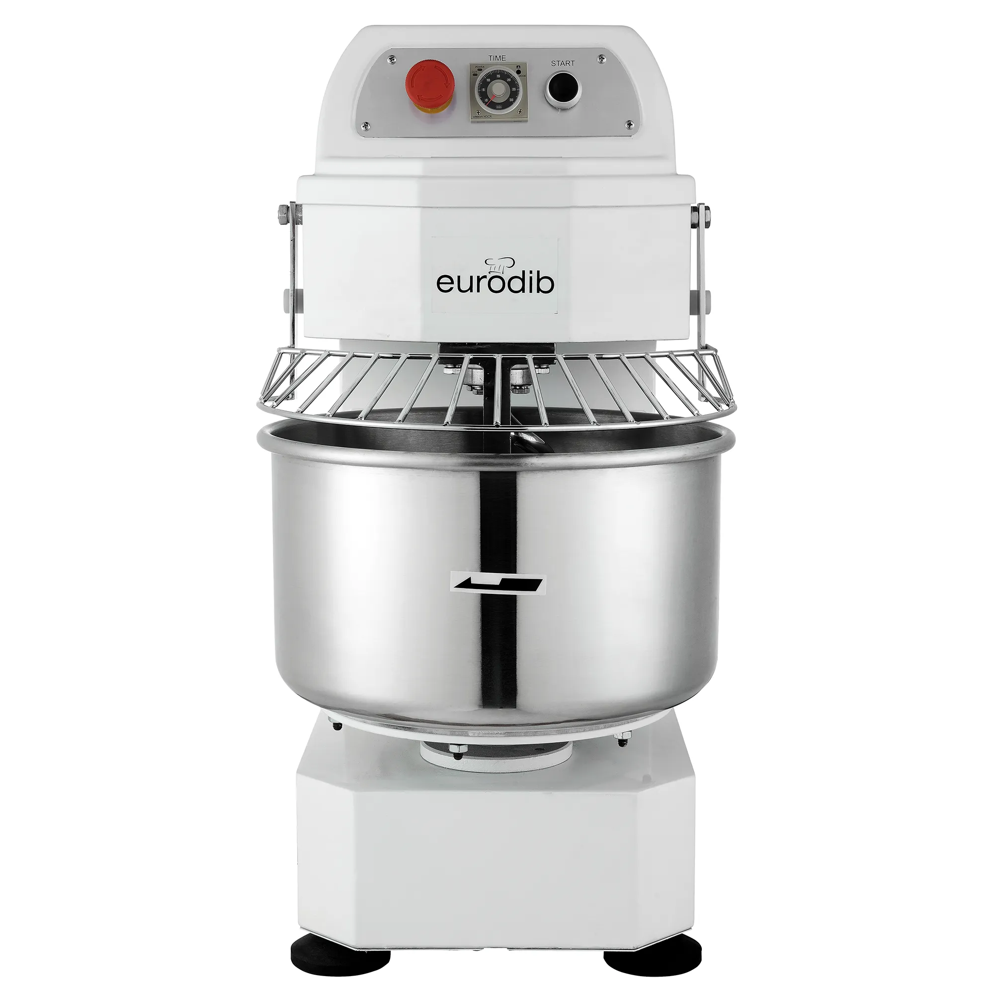 Eurodib LB40T Commercial Spiral Mixer - 40 Qt Capacity, Single Phase - Image 2