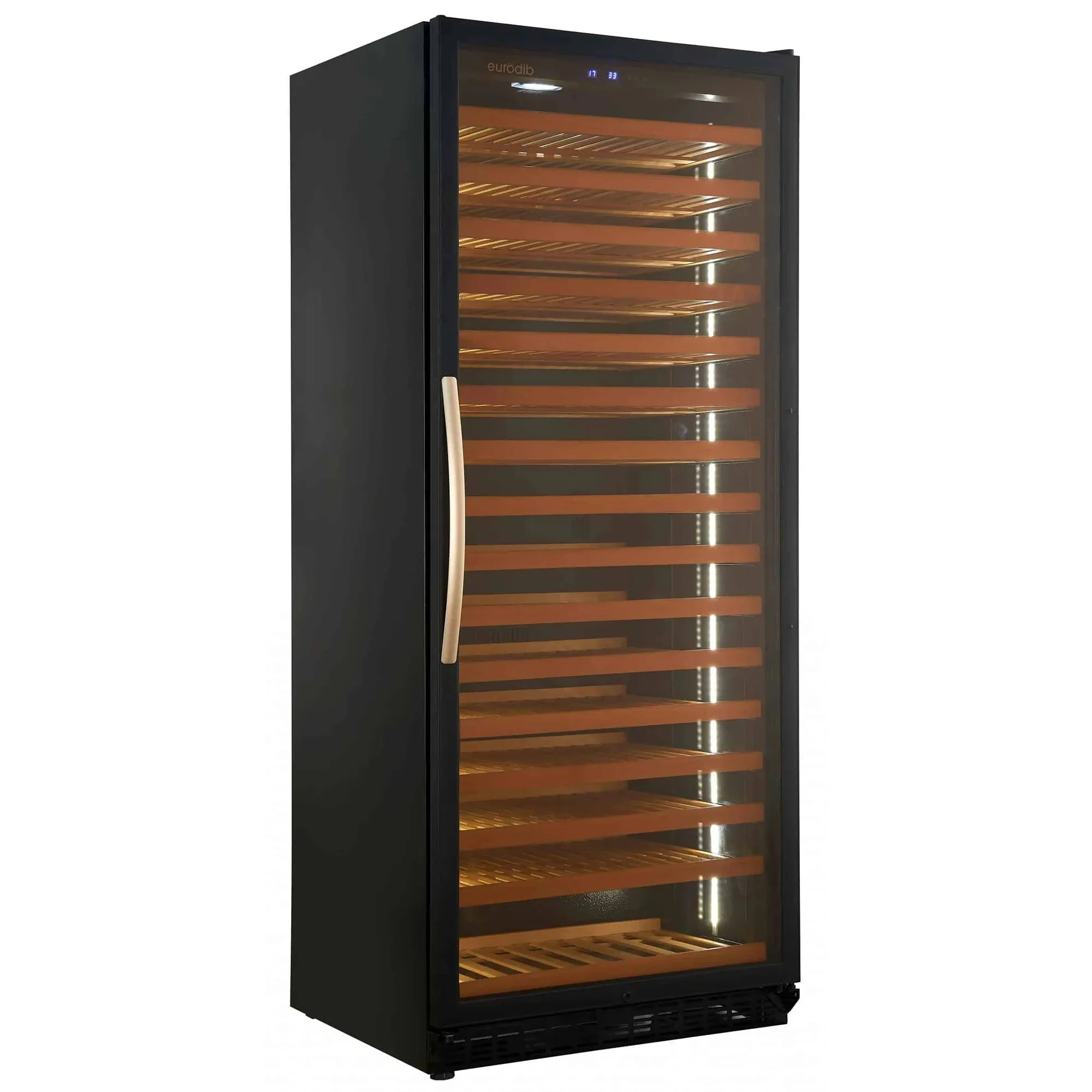 Eurodib USF328 Single/Dual Temperature Wine Cooler - Up to 272 Bottle Capacity