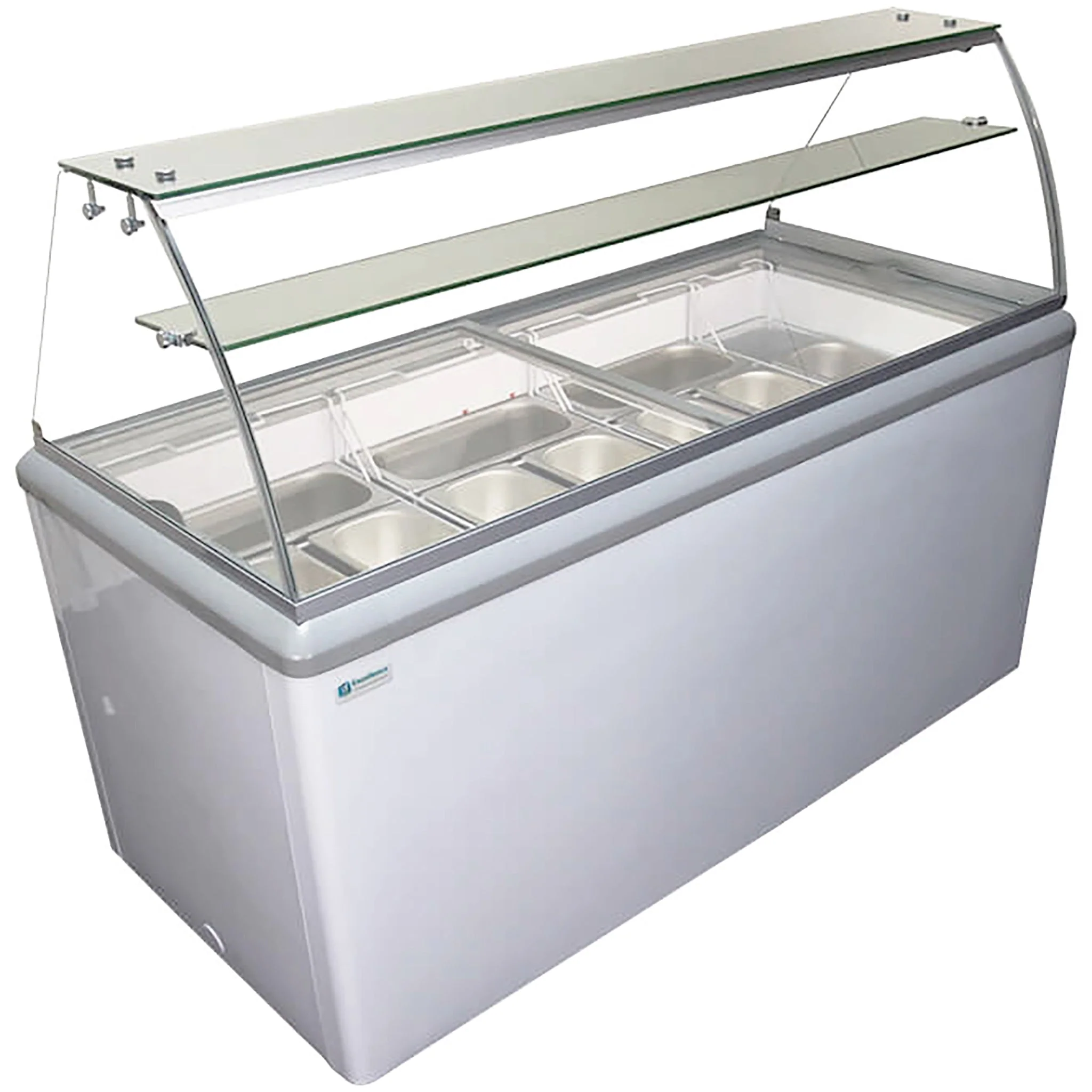 Excellence HBG-12HC 71" Gelato Dipping Freezer - 12 Pan Capacity