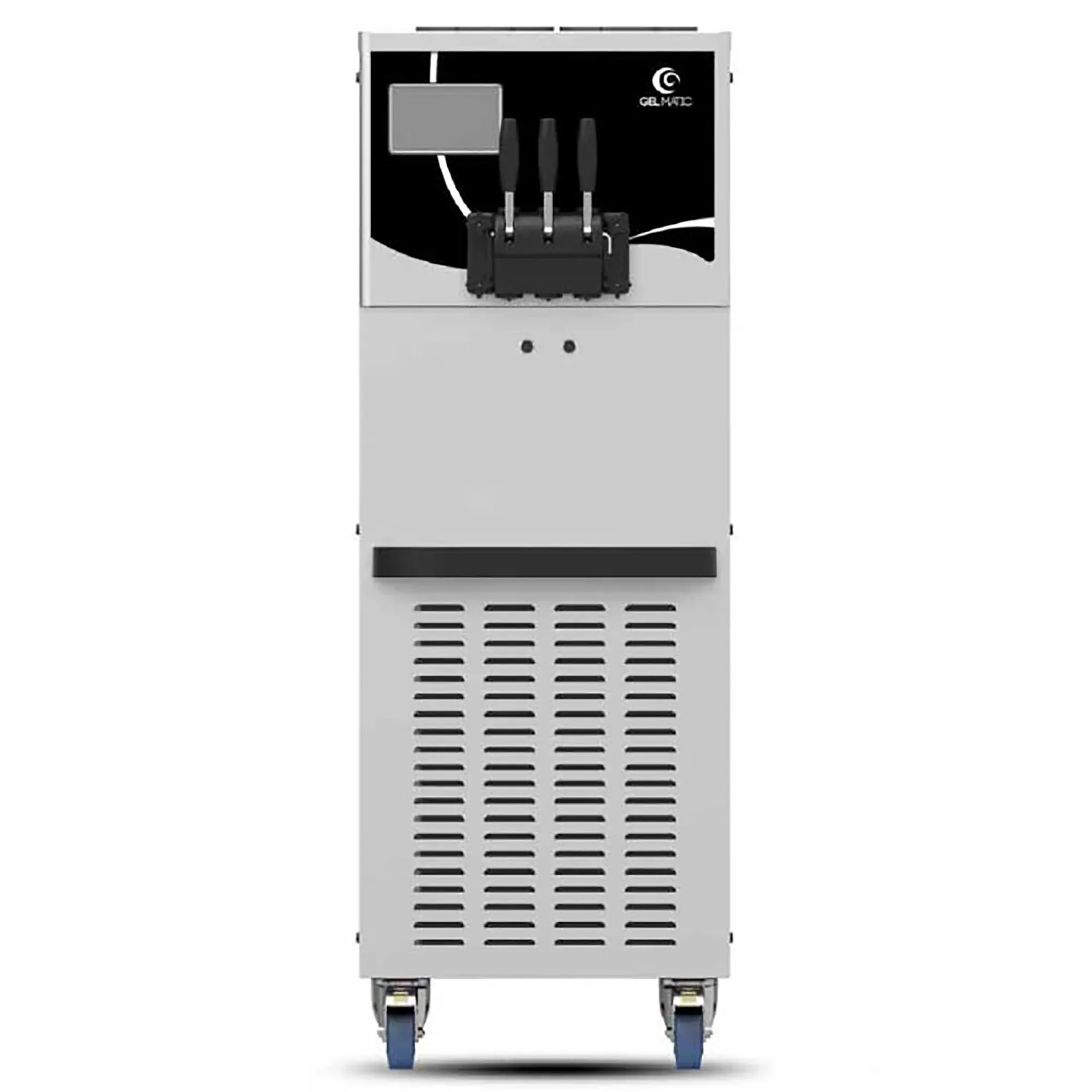 Gel Matic BV 250 GR Double Flavour + Twist Soft Serve Ice Cream Machine - 72.7LBS/HR Output