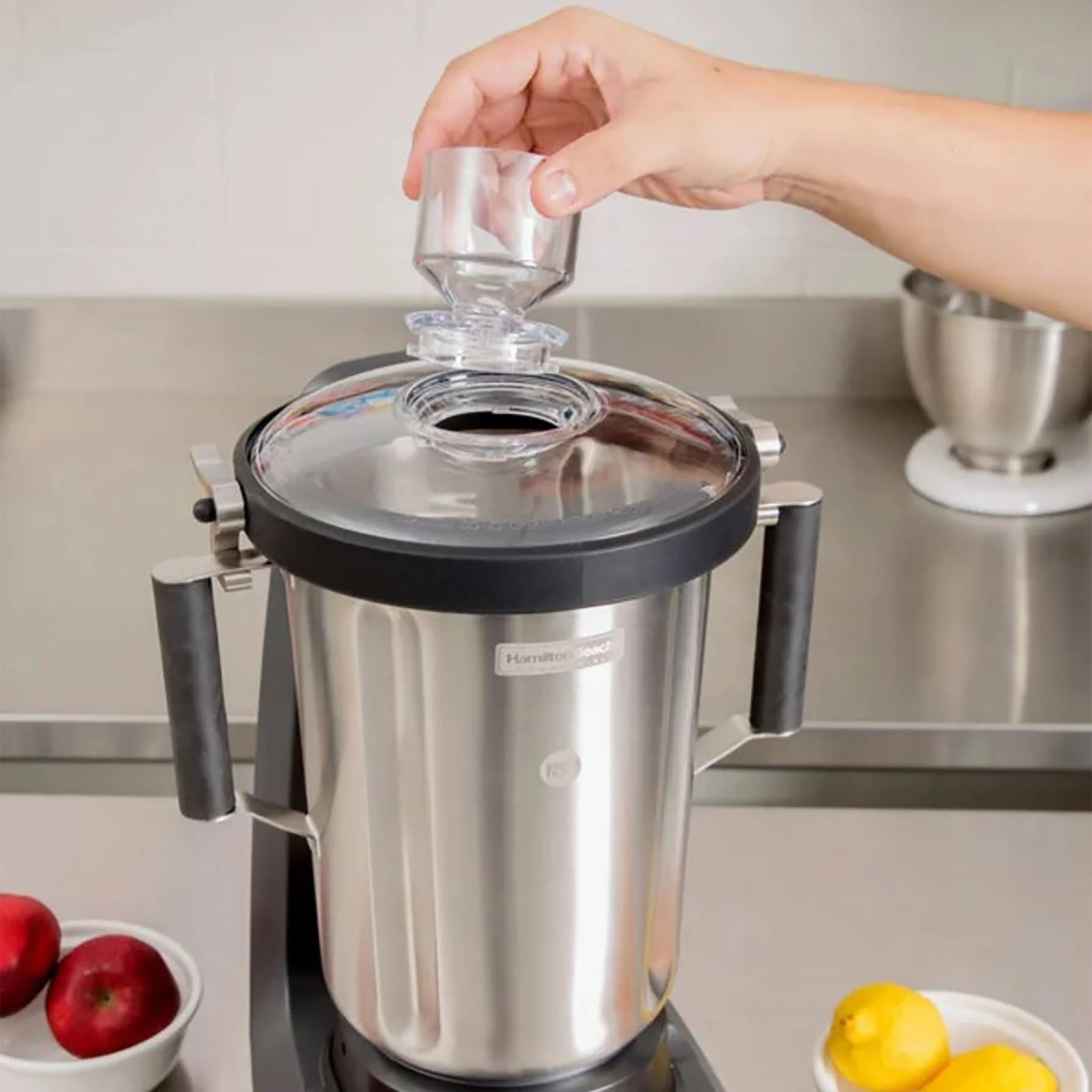 Hamilton Beach HBF1100SR Expeditor Culinary Blender/Food Processor - 4L, 3.5 HP - Image 6