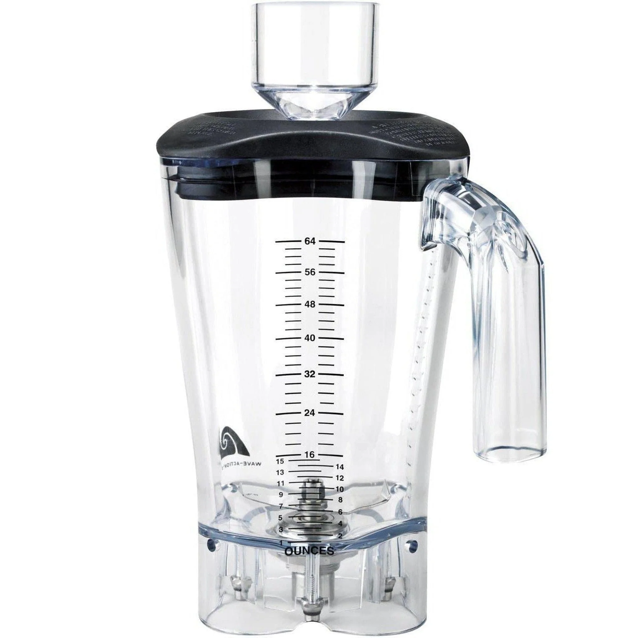 Hamilton Beach HBF600R Expeditor Culinary Blender/Food Processor - 64 Oz/1.8L, 3 HP - Image 3