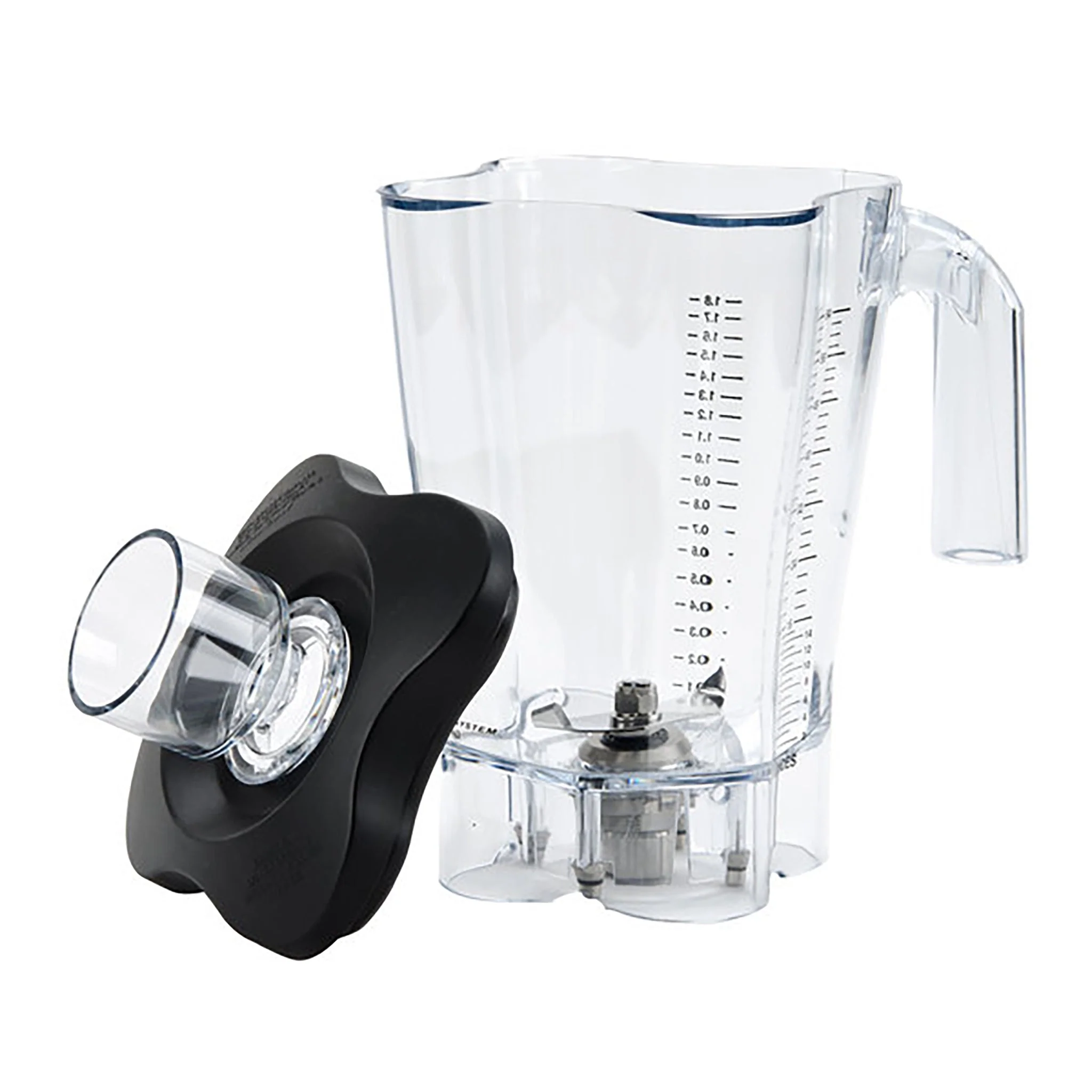 Hamilton Beach HBF600R Expeditor Culinary Blender/Food Processor - 64 Oz/1.8L, 3 HP - Image 4
