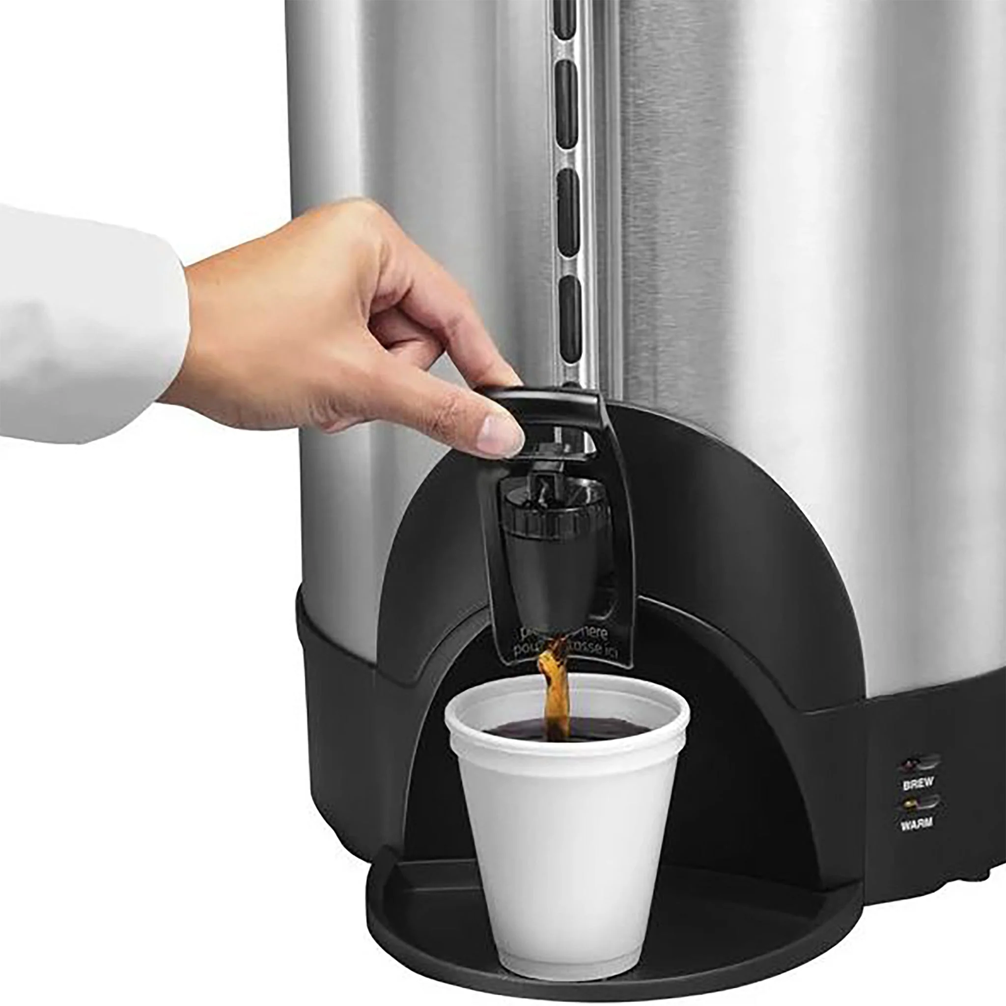 Hamilton Beach HCU040S Insulated 40 Cup (9.5 Litre) Coffee/Tea Percolator - Image 2