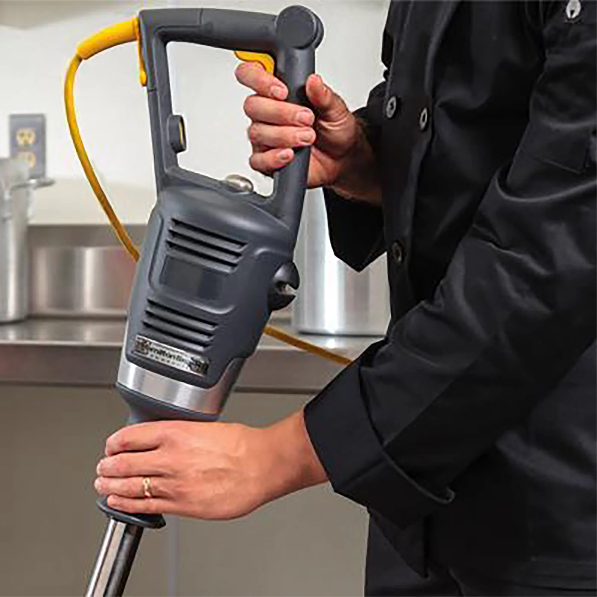 Hamilton Beach HMI Series Commercial Immersion Blender - Variable Speed, 12" to 21" Blending Arm, 800W - Image 8