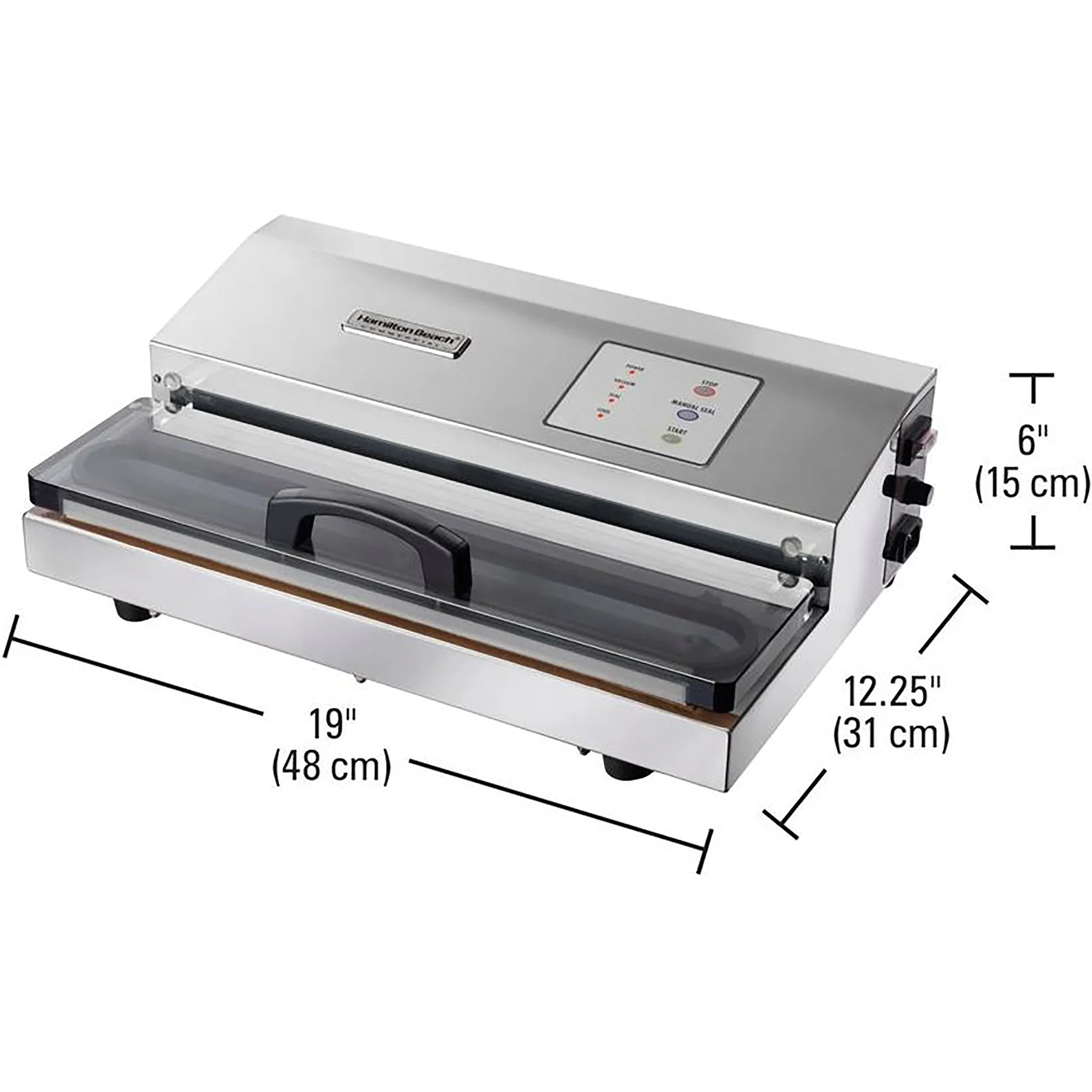 Hamilton Beach HVS400R Out of Chamber Vacuum Sealing/Packaging Machine - Image 7