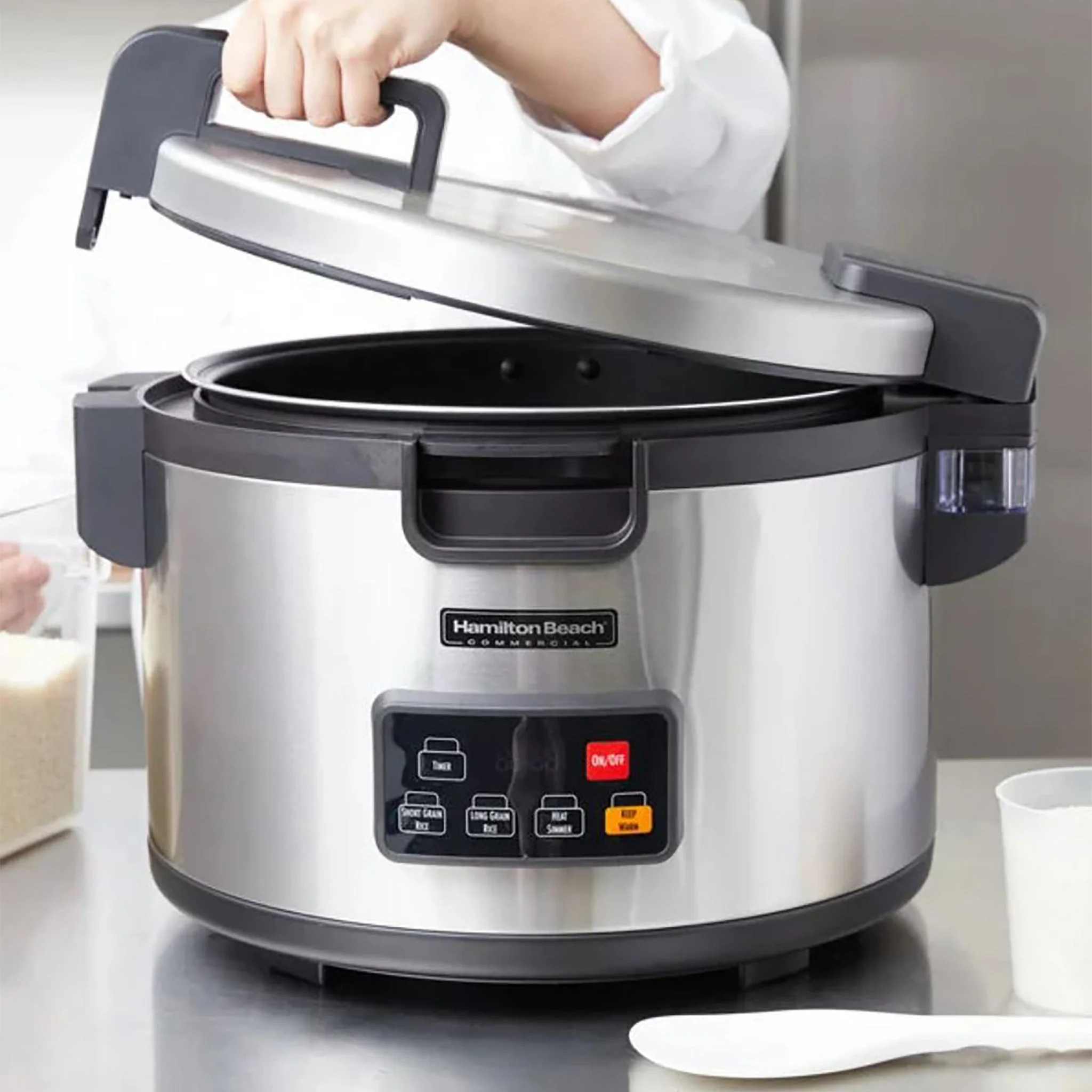 Hamilton Beach Model 37590 Commercial 90 Cup Rice Cooker/Warmer - Image 3