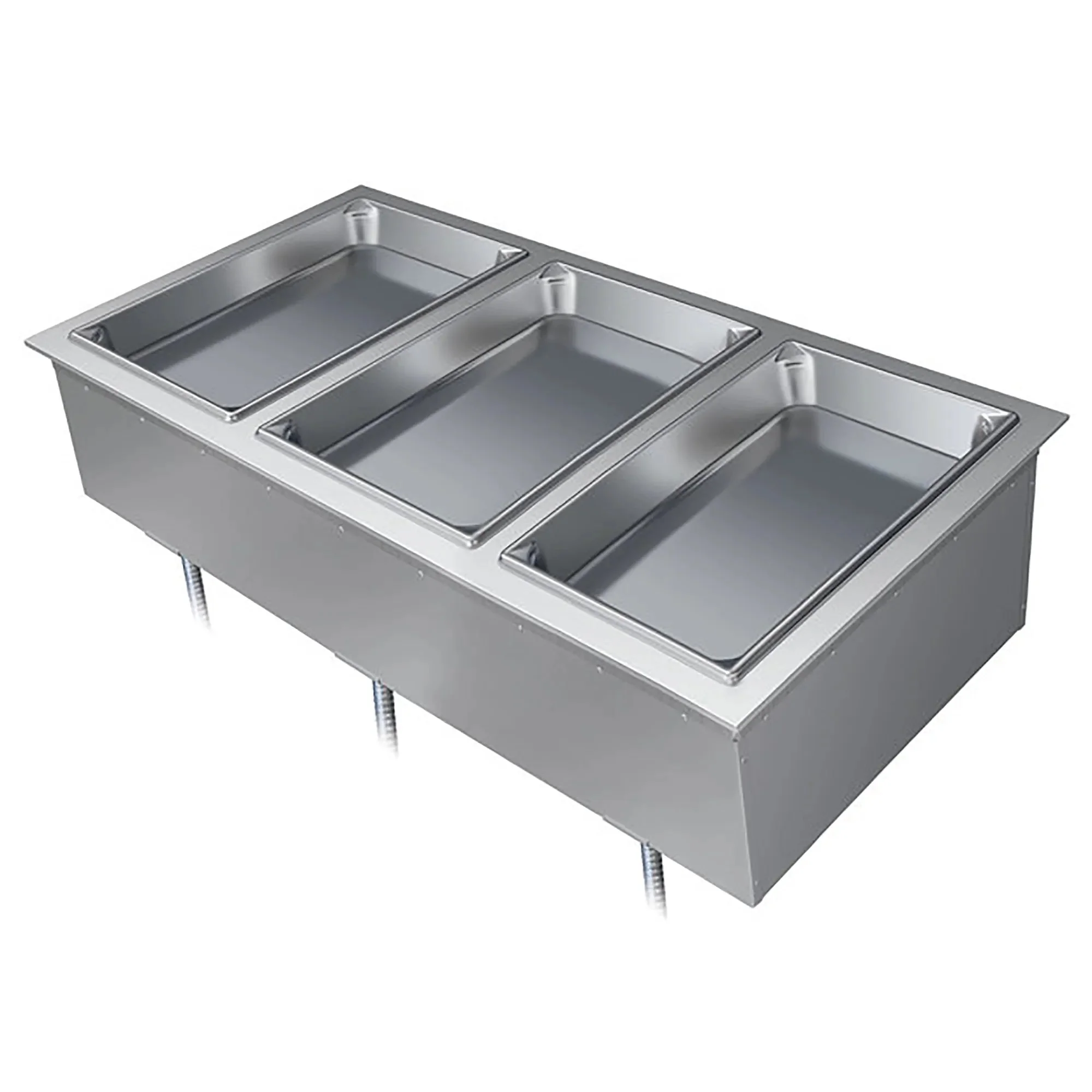 Hatco DHWBI-1 Single Full Size Drop-In Electric Dry Food Warmer, 960W - Various Sizes - Image 3