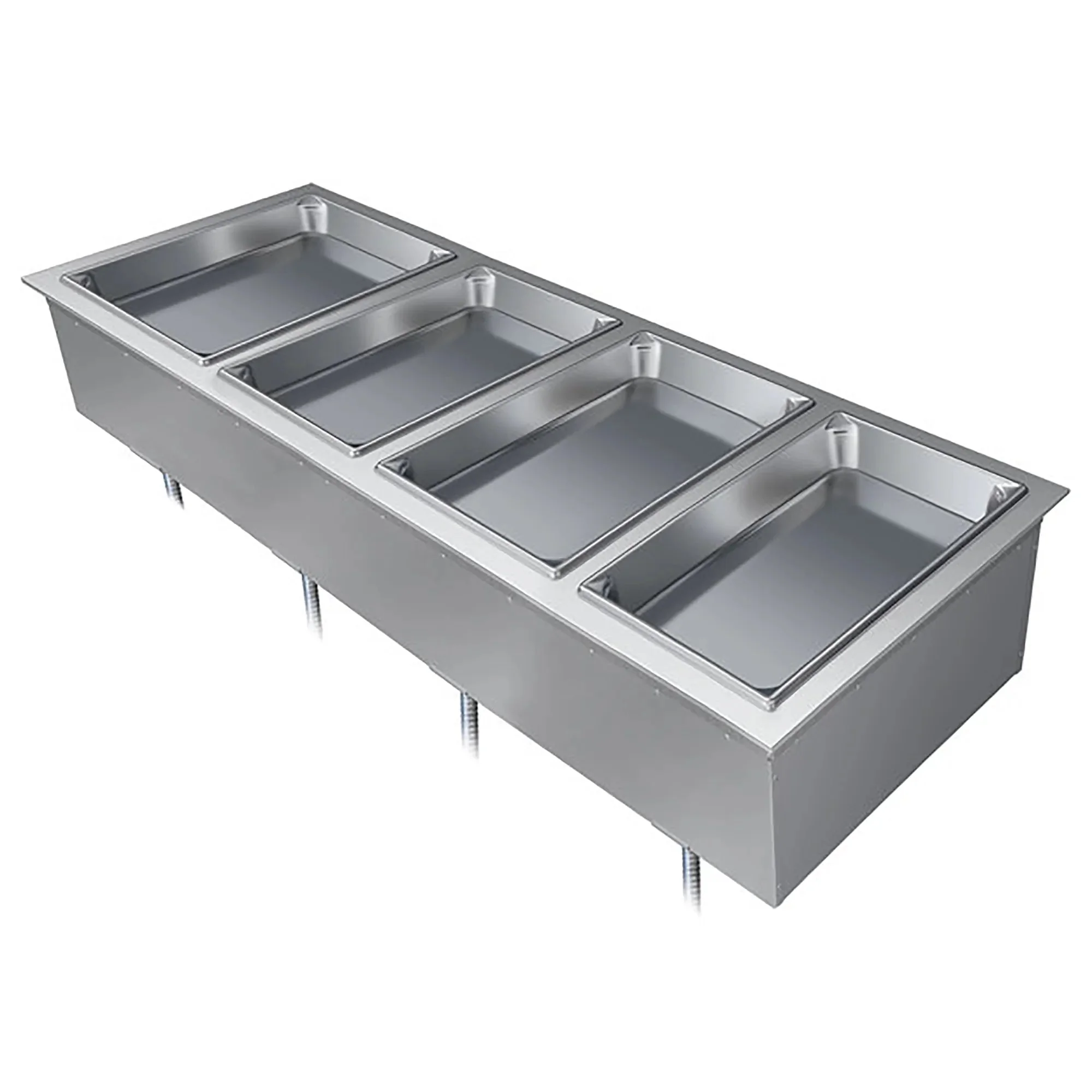 Hatco DHWBI-1 Single Full Size Drop-In Electric Dry Food Warmer, 960W - Various Sizes - Image 4