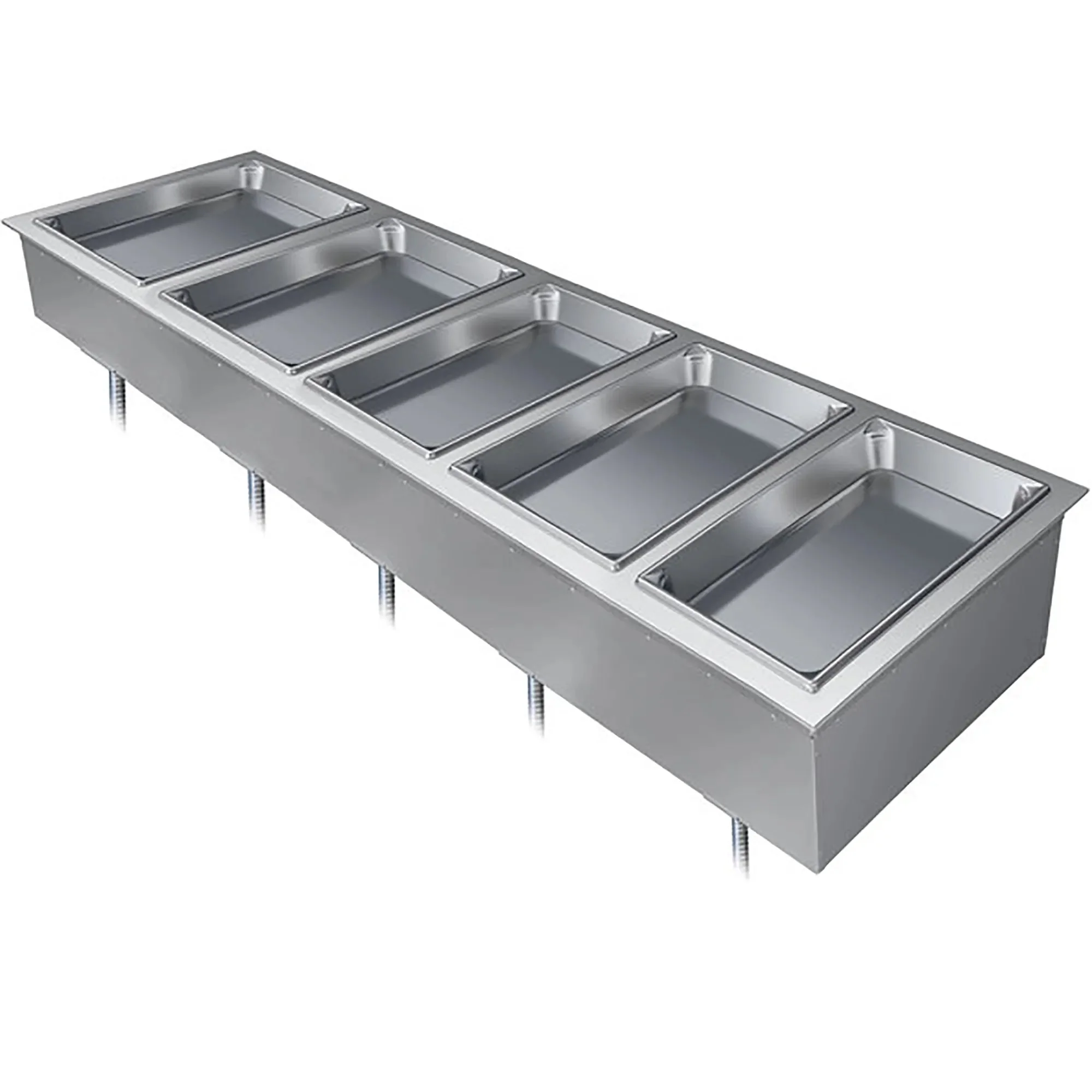 Hatco DHWBI-1 Single Full Size Drop-In Electric Dry Food Warmer, 960W - Various Sizes - Image 5