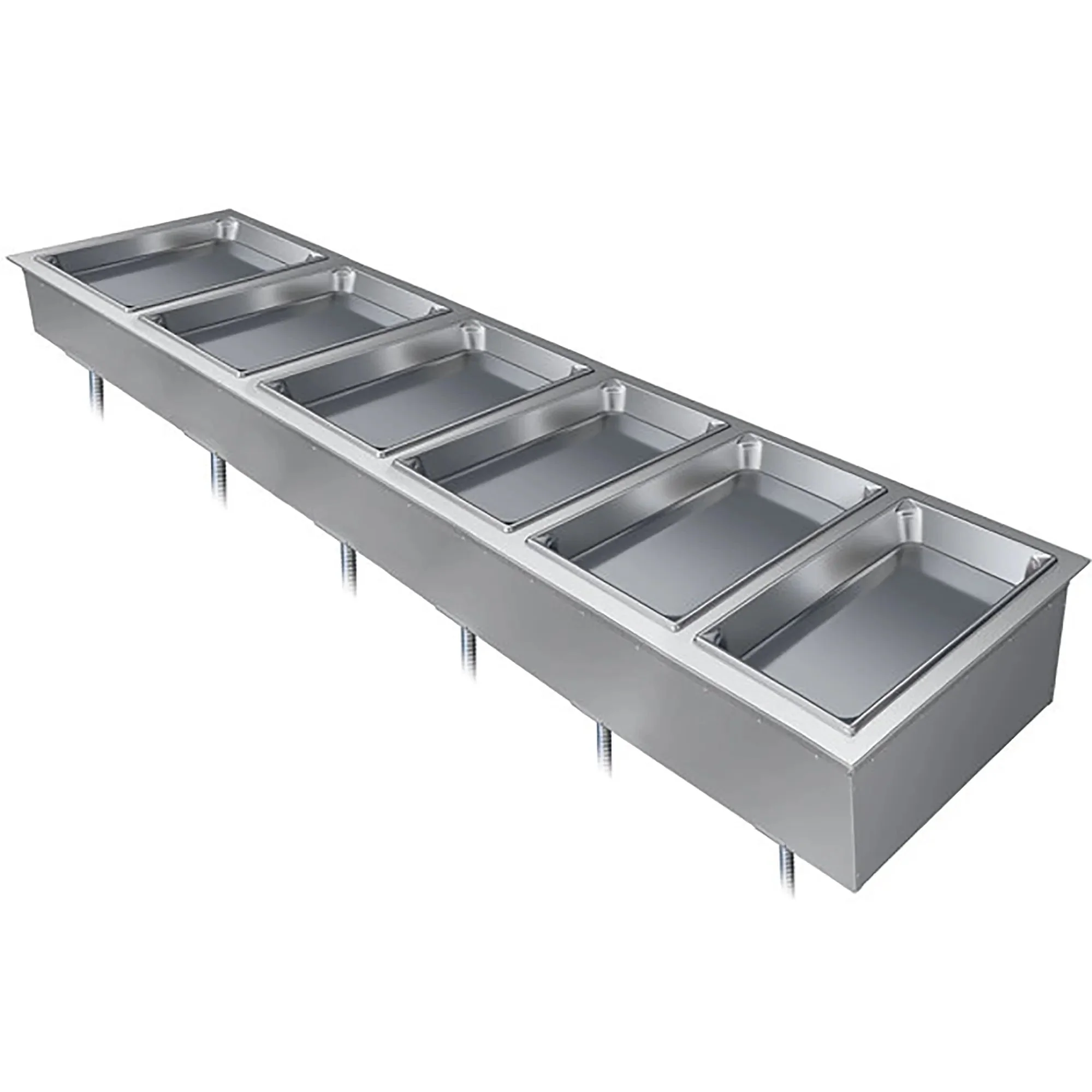 Hatco DHWBI-1 Single Full Size Drop-In Electric Dry Food Warmer, 960W - Various Sizes - Image 6