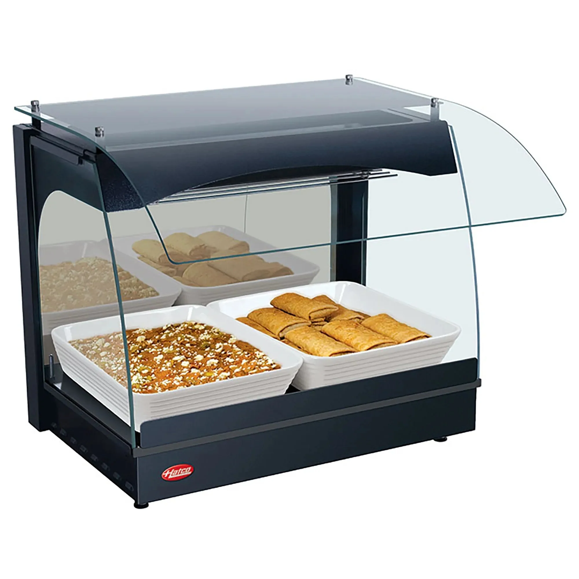 Hatco GRCMW-1 Single Shelf 22" Open Heater Merchandiser - Image 2