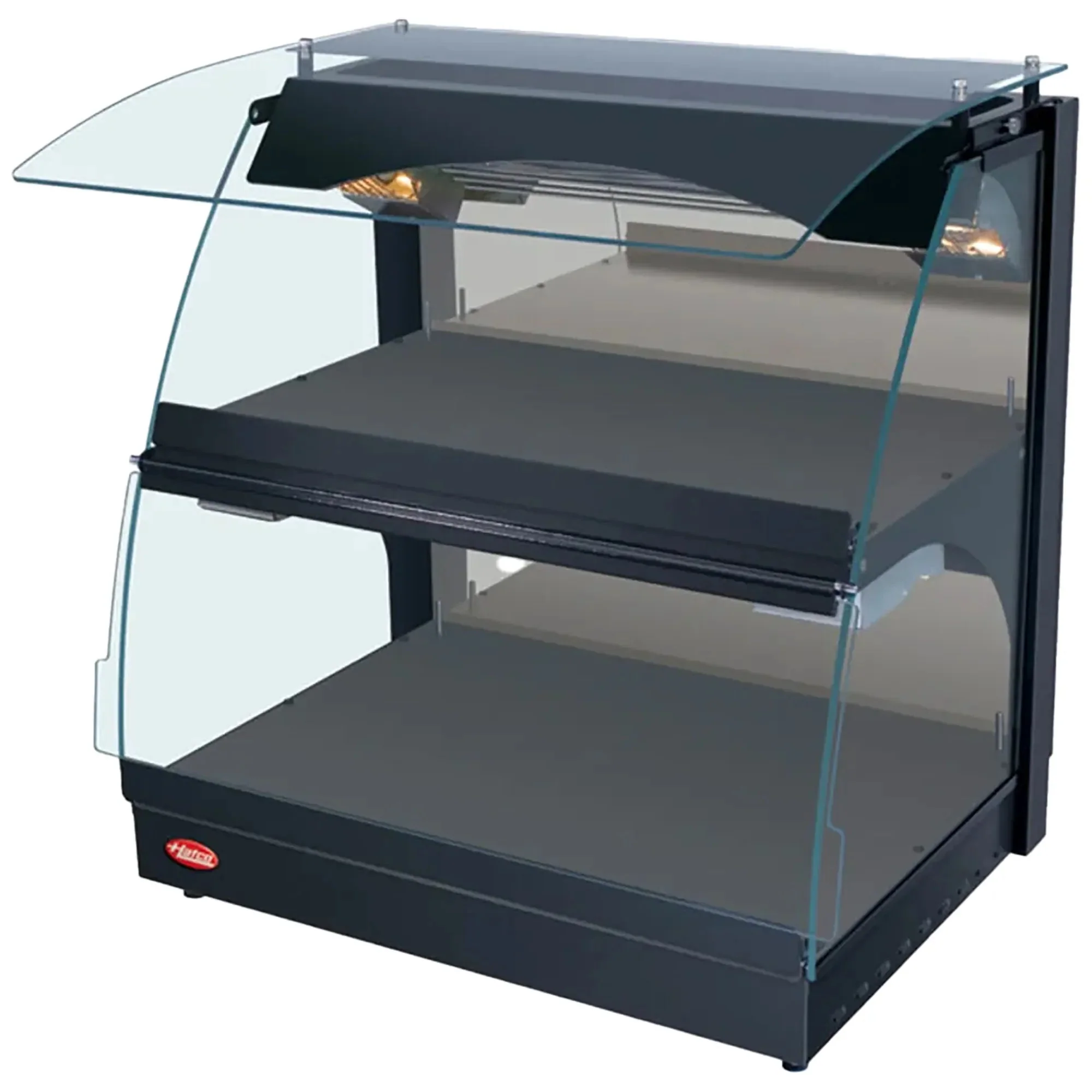 Hatco GRCMW-1D Double Shelf 26" Open Heater Merchandiser