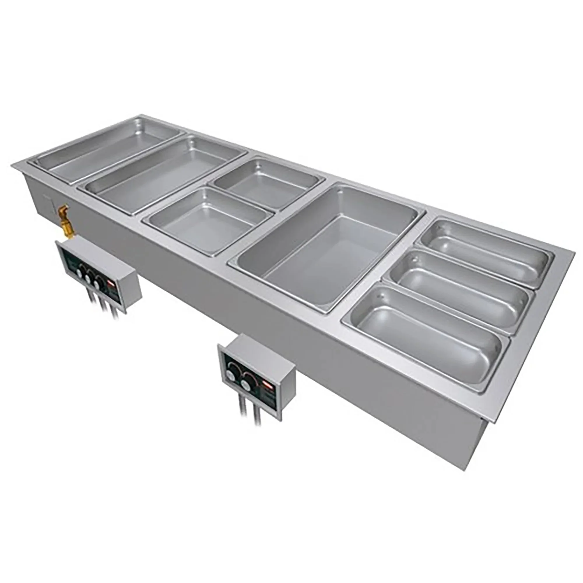 Hatco HWBI-1 Single Full Size Drop-In Electric Food Warmer, 1215W - Various Sizes - Image 3