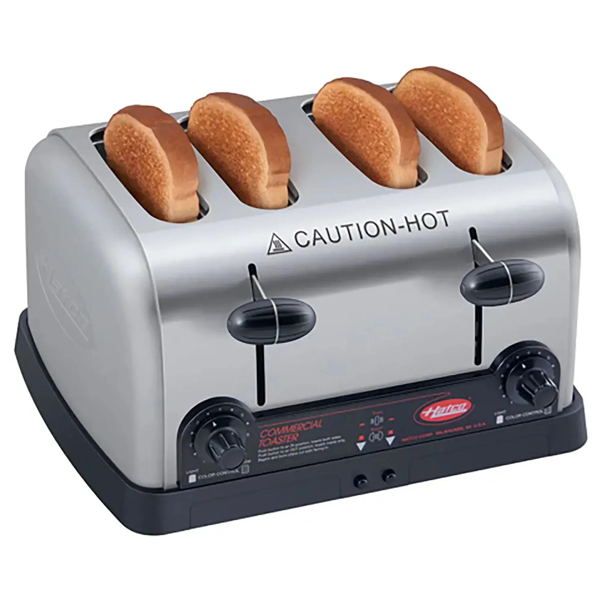 Hatco TPT-208 Commercial 4 Slot Pop-up Toaster - 208V - Image 2