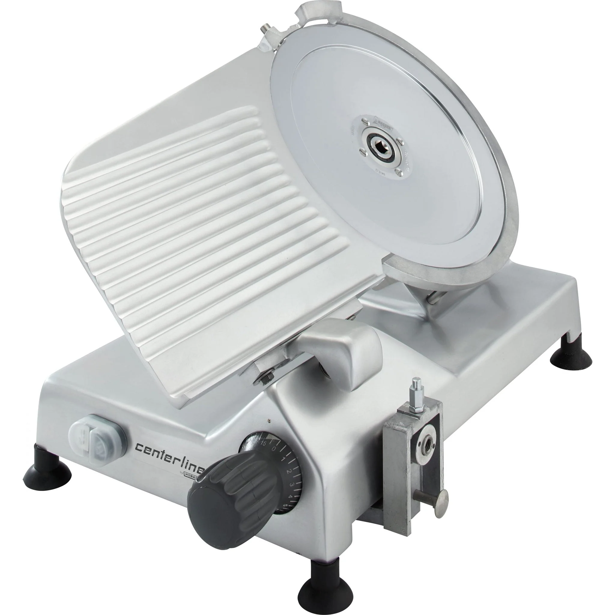 Hobart Centerline EDGE12 Manual Aluminum Meat Slicer - 12” Blade, 1/2 HP, Belt Drive - Image 4