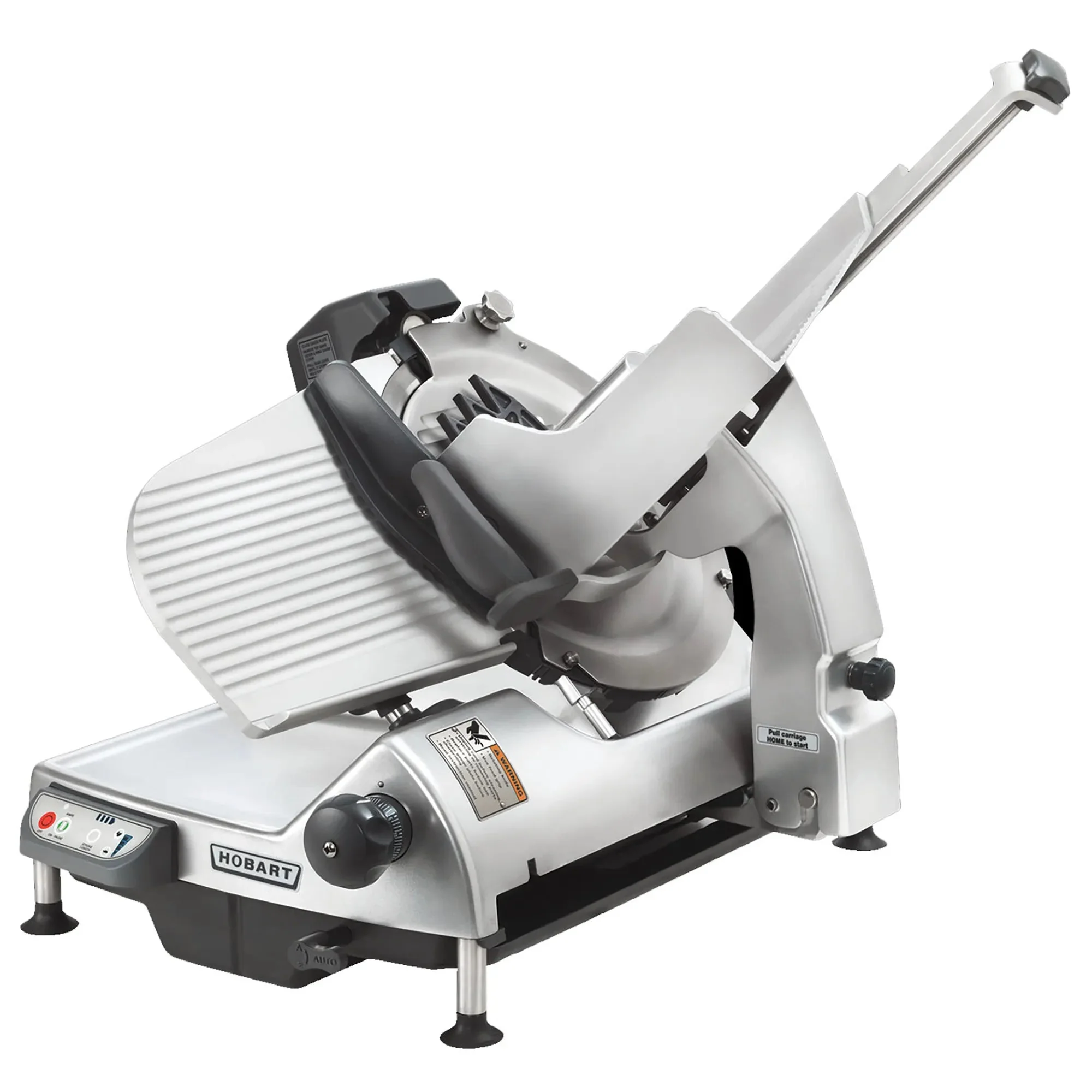 Hobart HS9 Series Automatic Aluminum Meat Slicer - 13” Blade, 1/2 HP, Belt Drive - Various Options