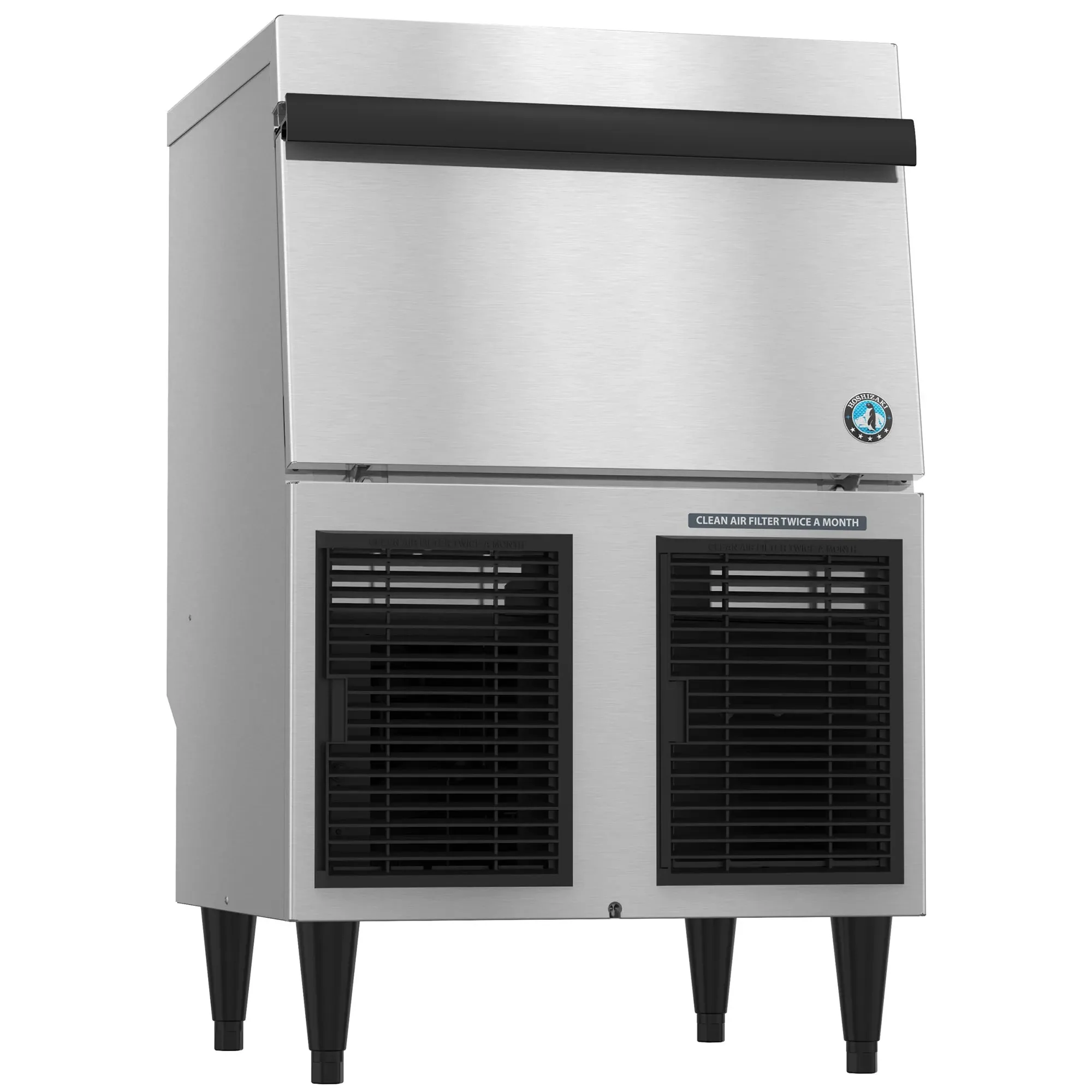 Hoshizaki F-330BAK Under Counter Ice Machine, Flake Shaped Ice - 332LB/24HRS, 80LBS Storage