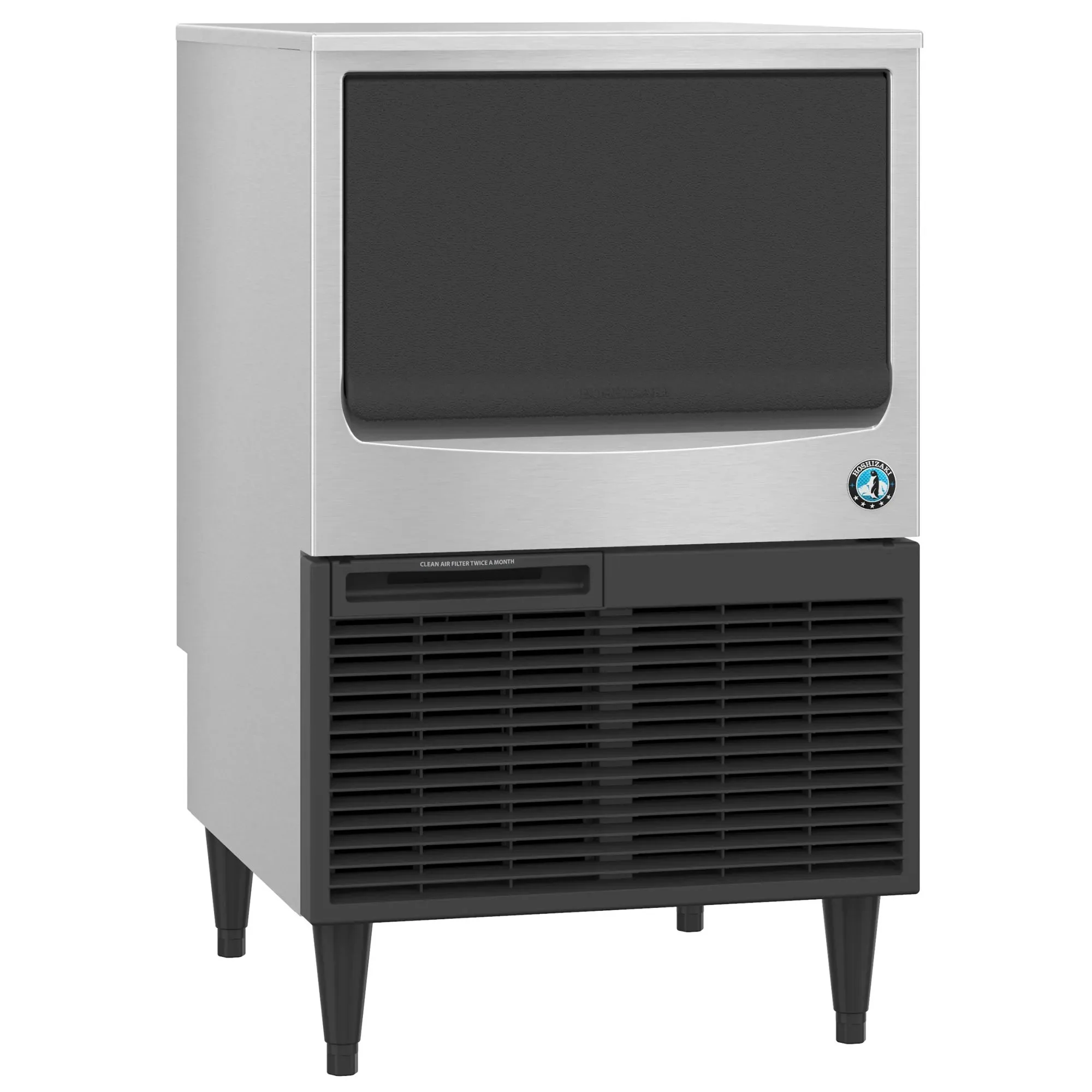 Hoshizaki KM-161BAK Under Counter Ice Machine, Crescent Shaped Ice - 163LBS/24HRS, 78LBS Storage
