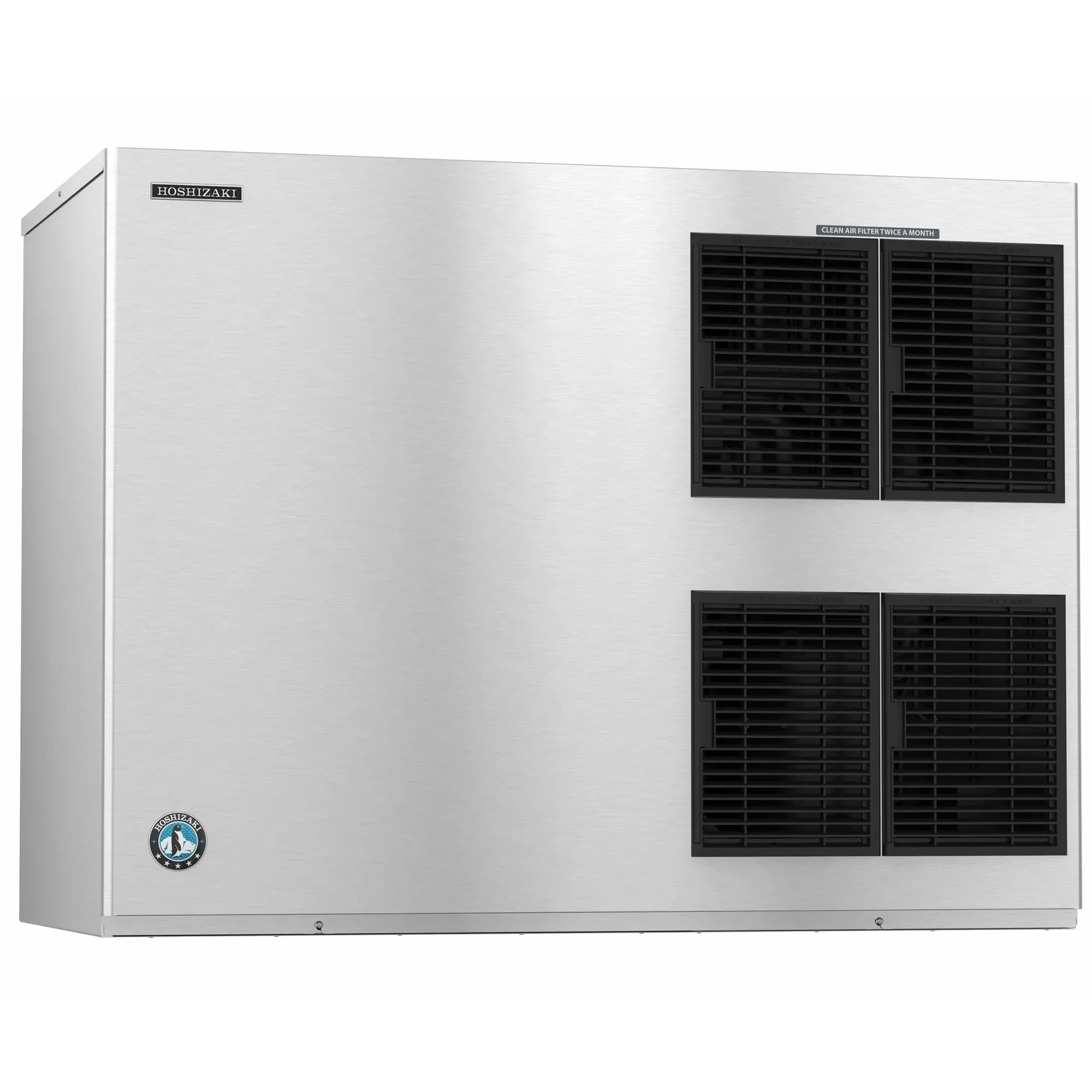 Hoshizaki KM-1900SAJ Modular Ice Machine, Crescent Shaped Ice - 1875LBS/24HRS (BIN SOLD SEPARATELY)