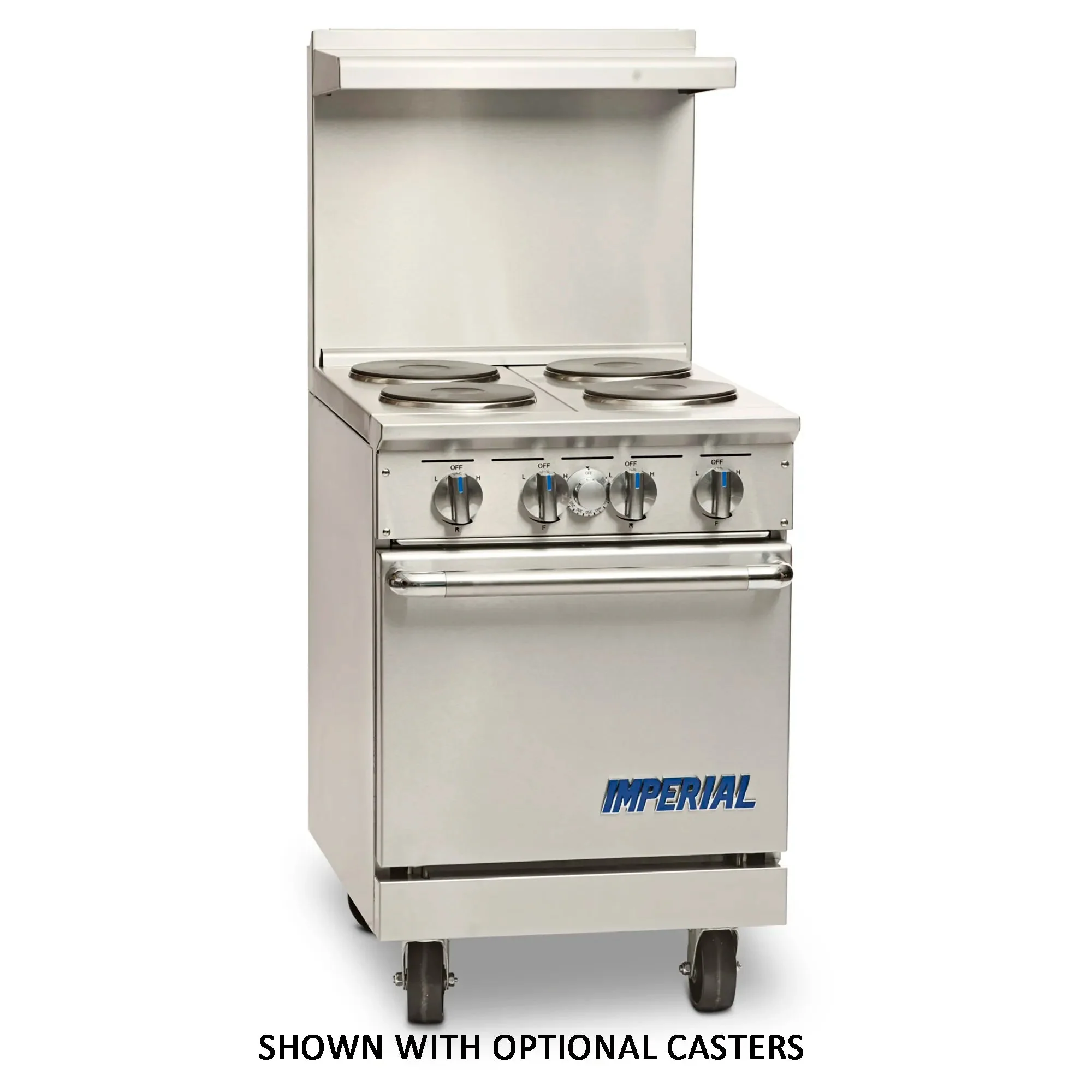 Imperial IR-4-E Electric 24" Cooking Range - 4 French Plates