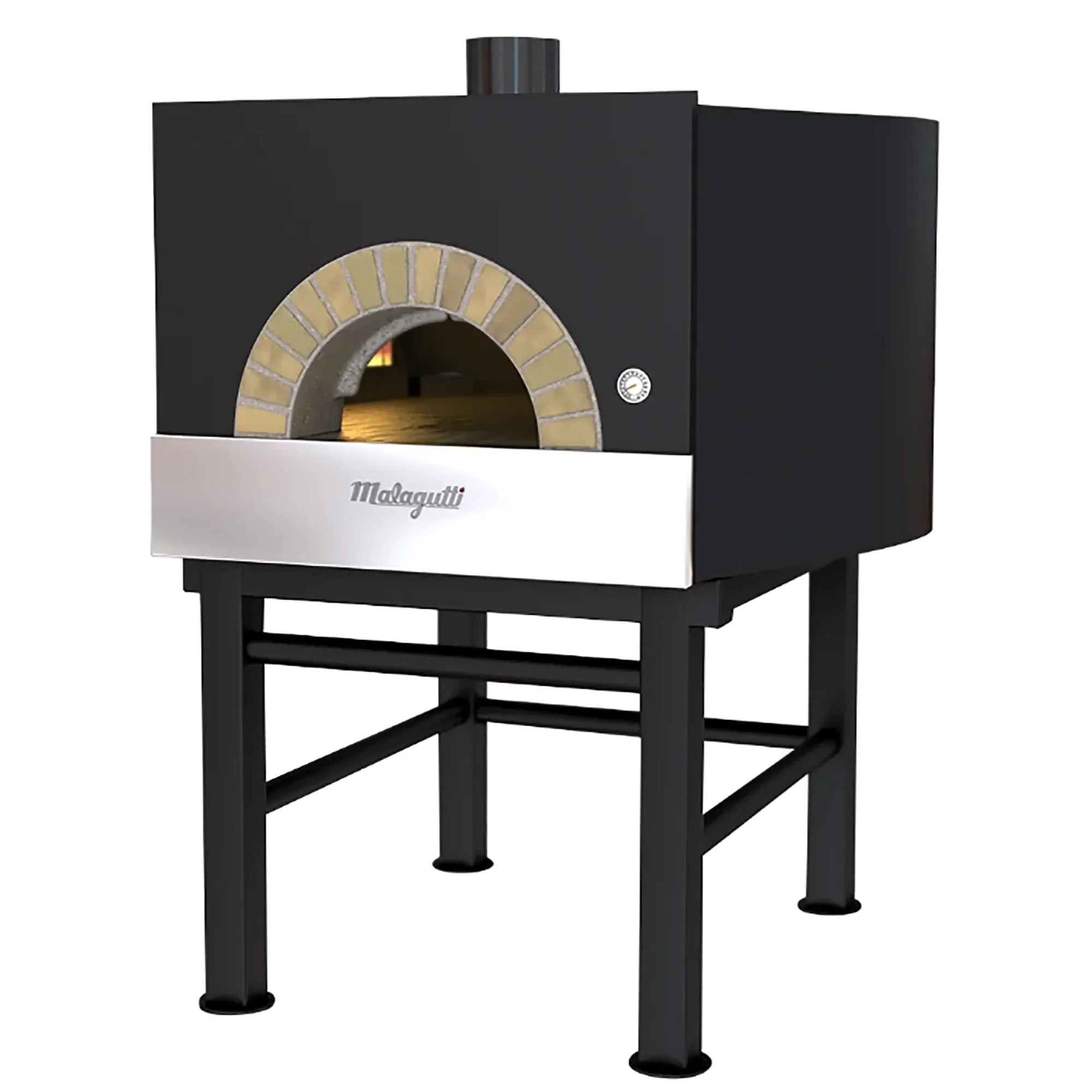Italiana Food Tech MILANO-ROT Series Wood/Gas/Combined Rotating Pizza Oven - Various Configurations